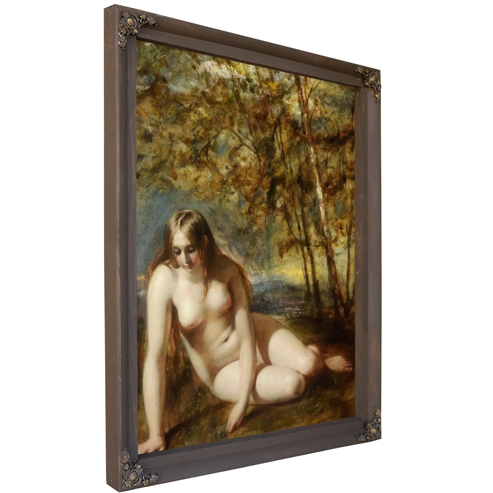 Eve At The Fountain By William Etty Fine Art Print