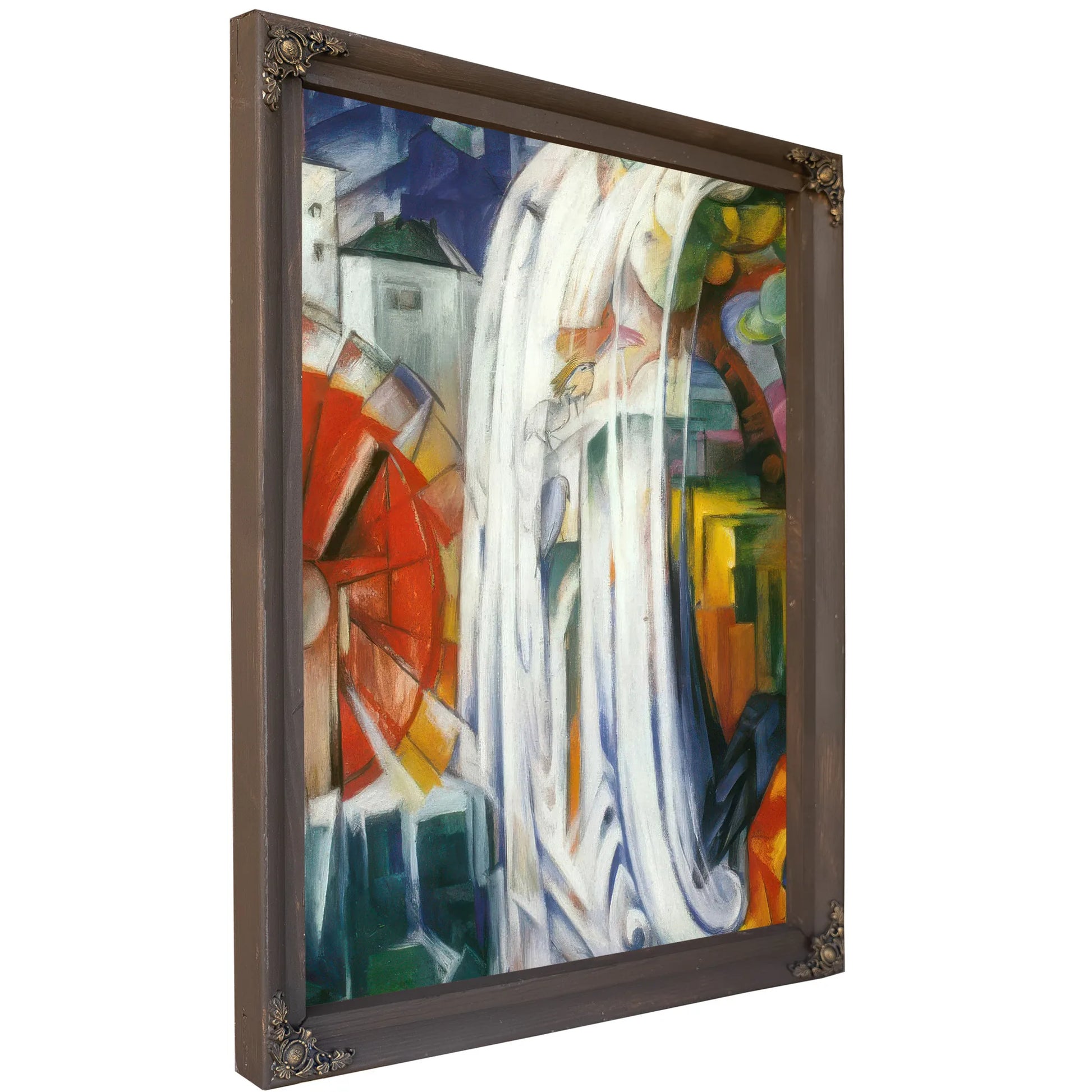 The Bewitched Mill By Franz Marc Fine Art Print
