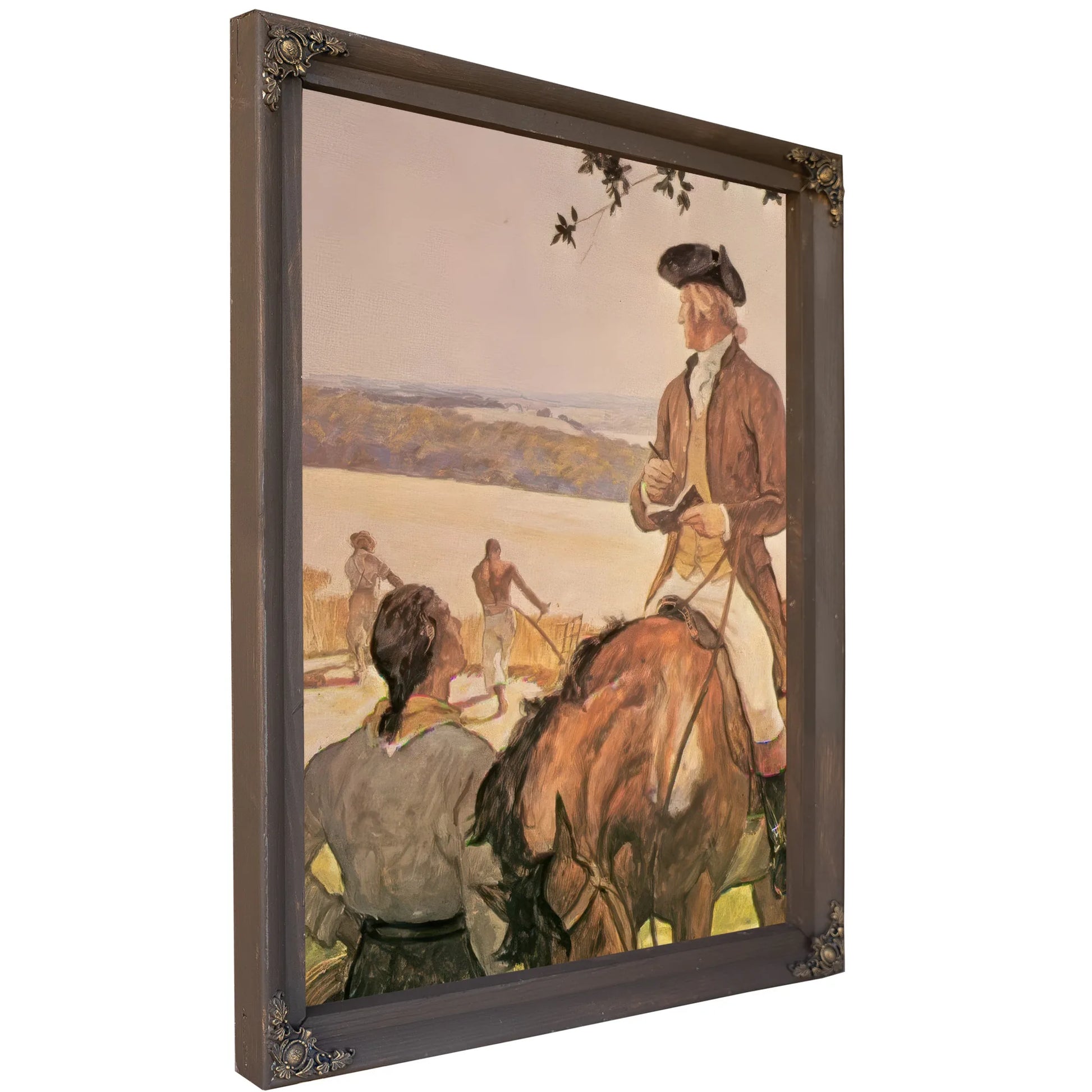 First Farmer Of The Land By NC Wyeth Fine Art Print