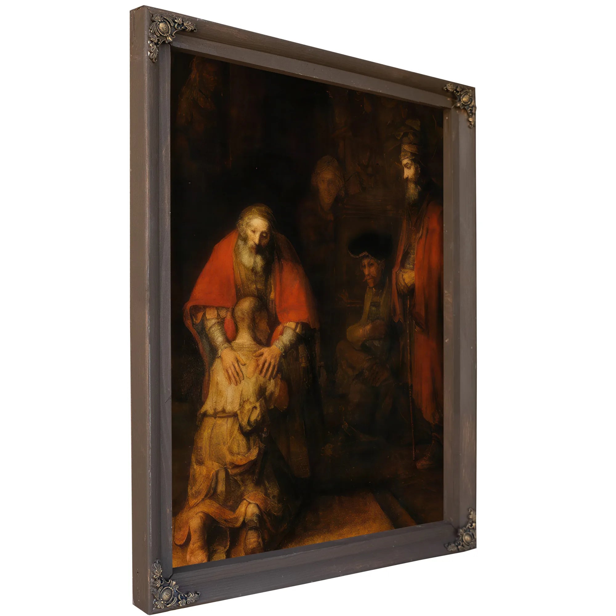 Return Of The Prodigal Son By Rembrandt Fine Art Print