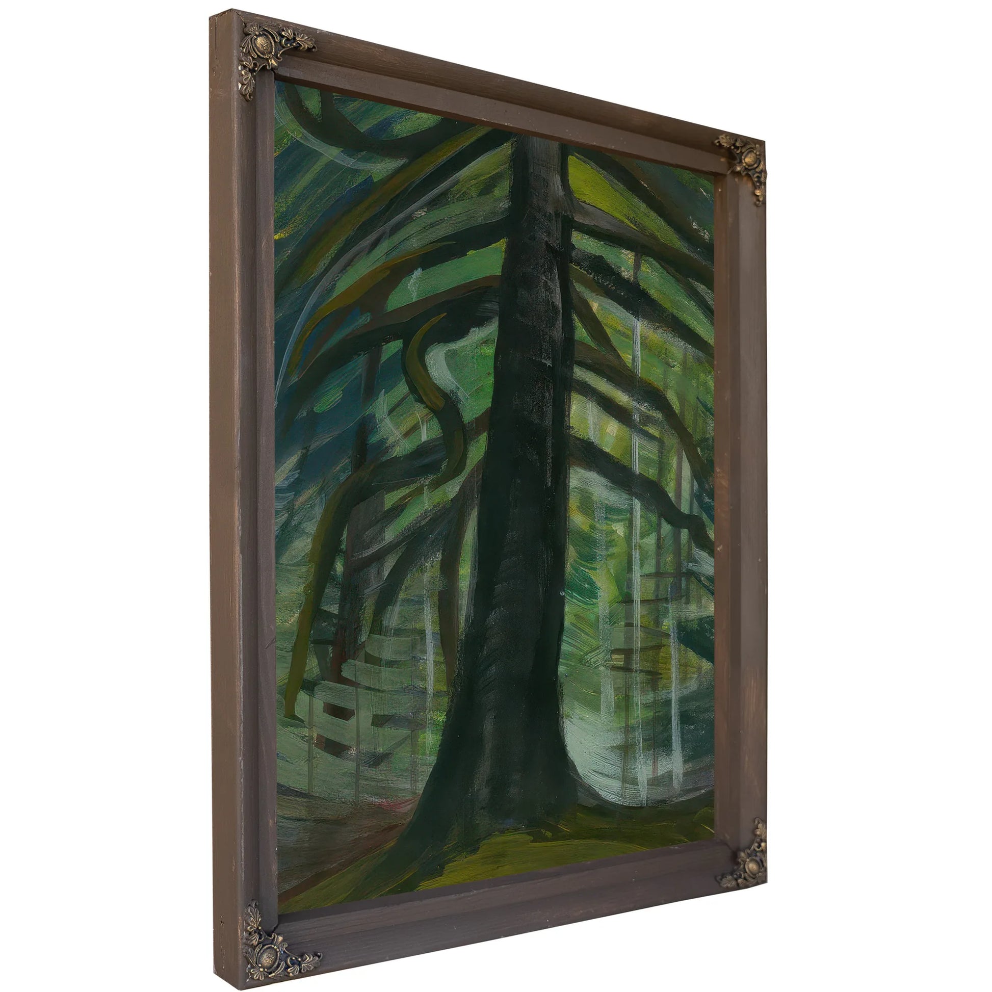 Dead Tree In The Forest By Emily Carr Fine Art Print