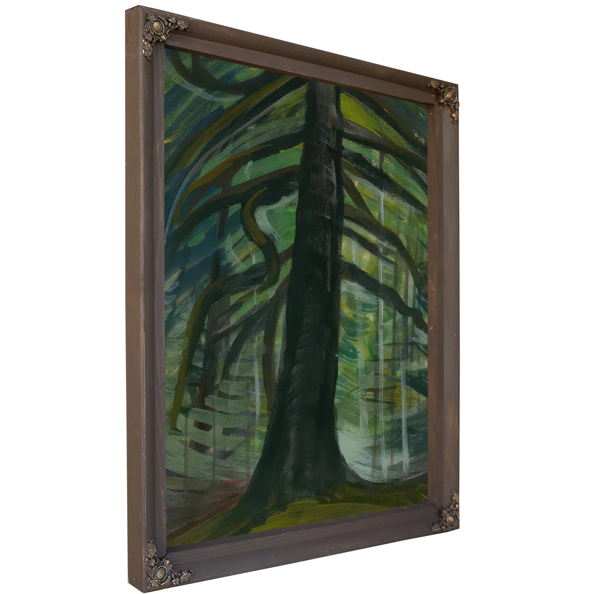 Dead Tree In The Forest By Emily Carr Fine Art Print