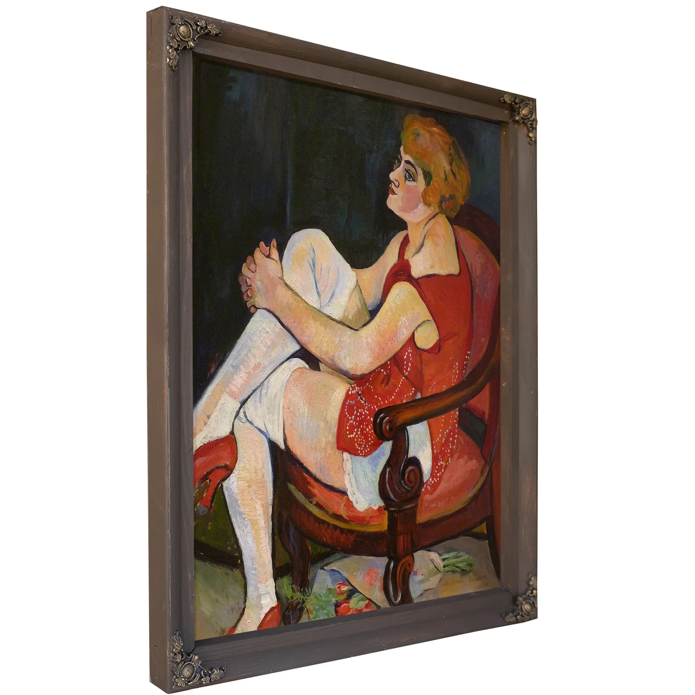 Femme Aux Bas Blancs by Suzanne Valadon
