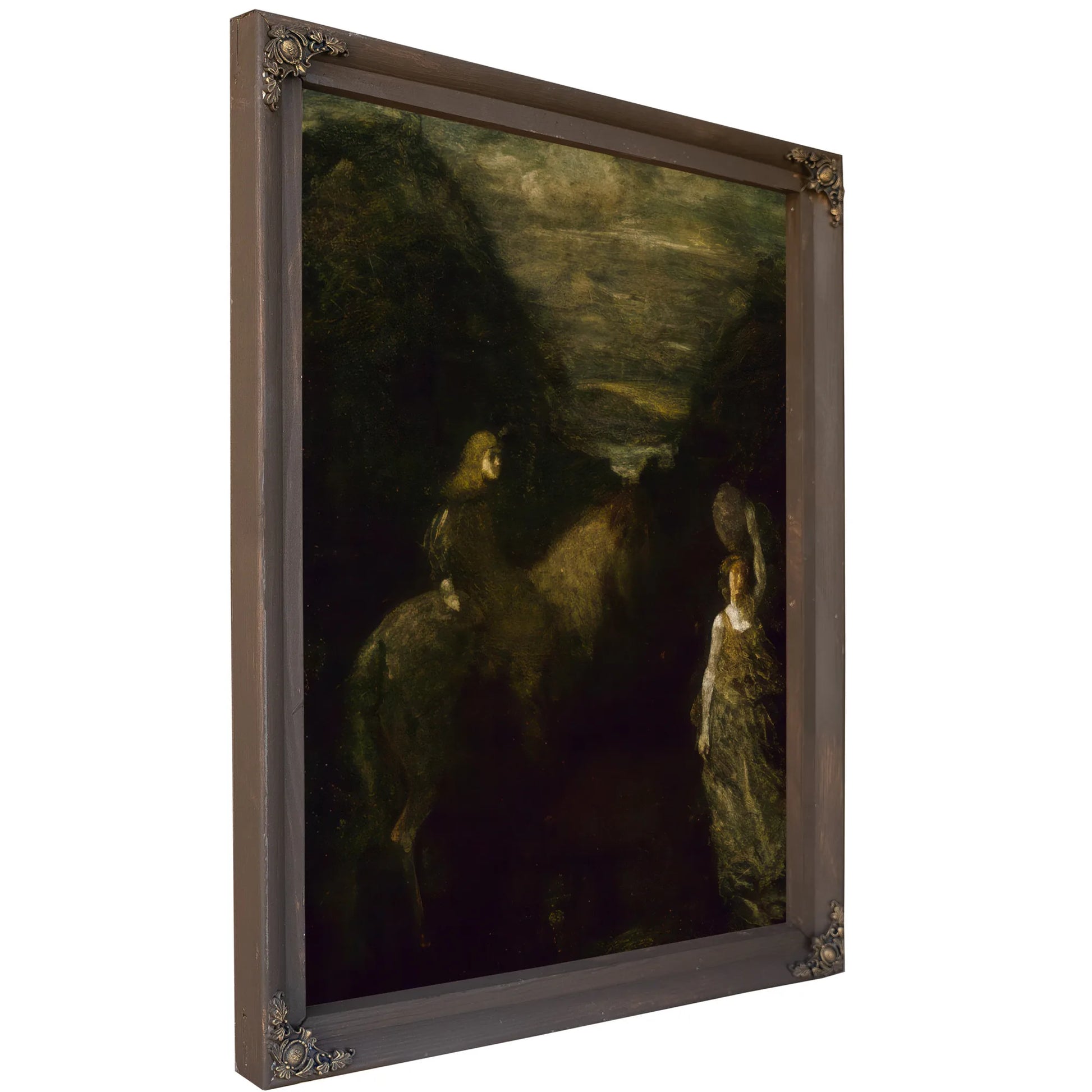 King Cophetua And The Beggar Maid By Albert Pinkhamryder Fine Art Print