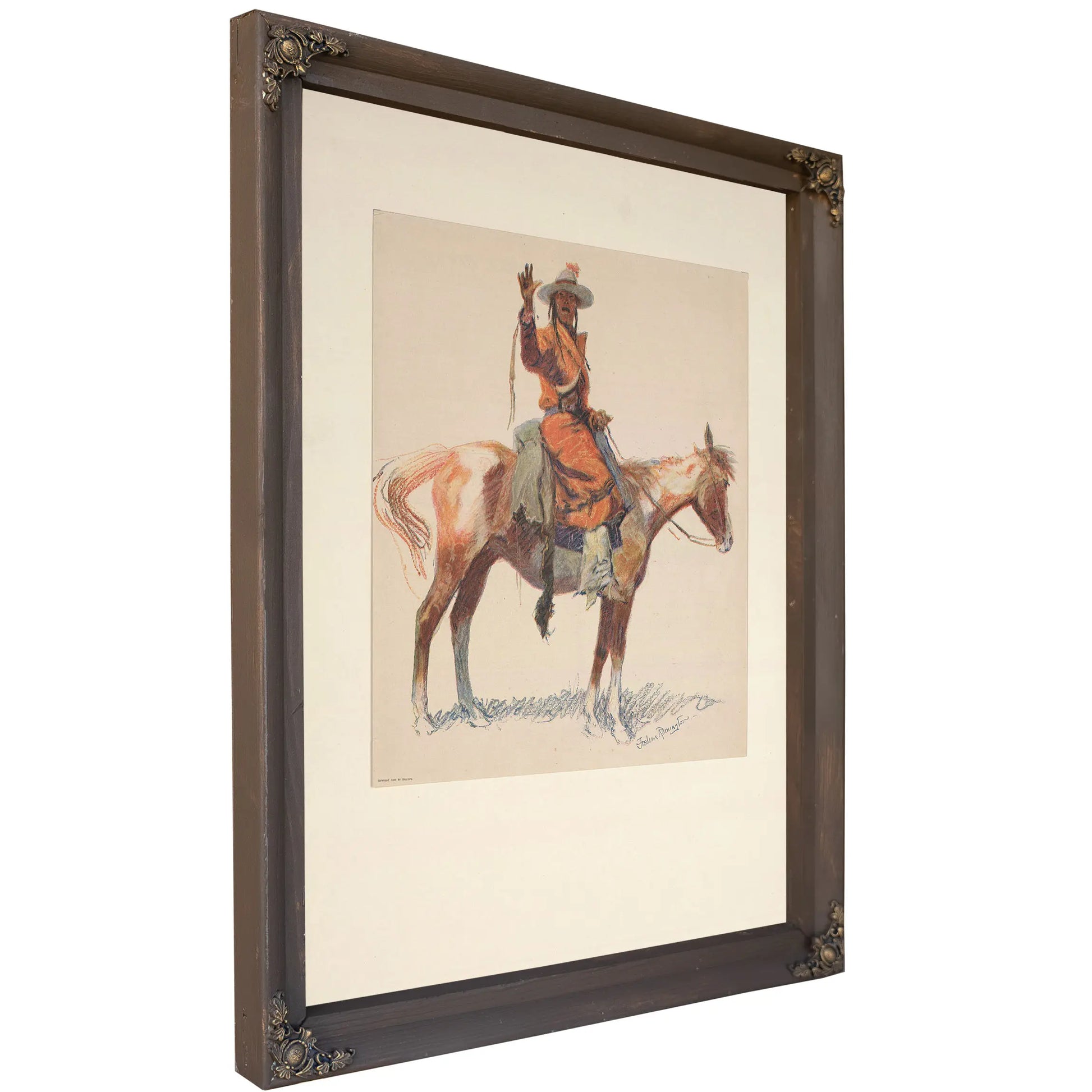 An Apache Scout by Frederic Remington