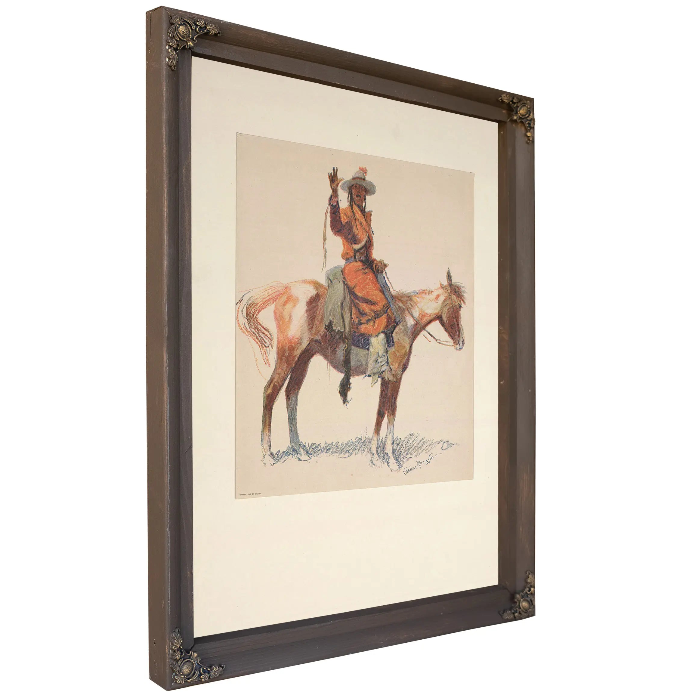 An Apache Scout by Frederic Remington