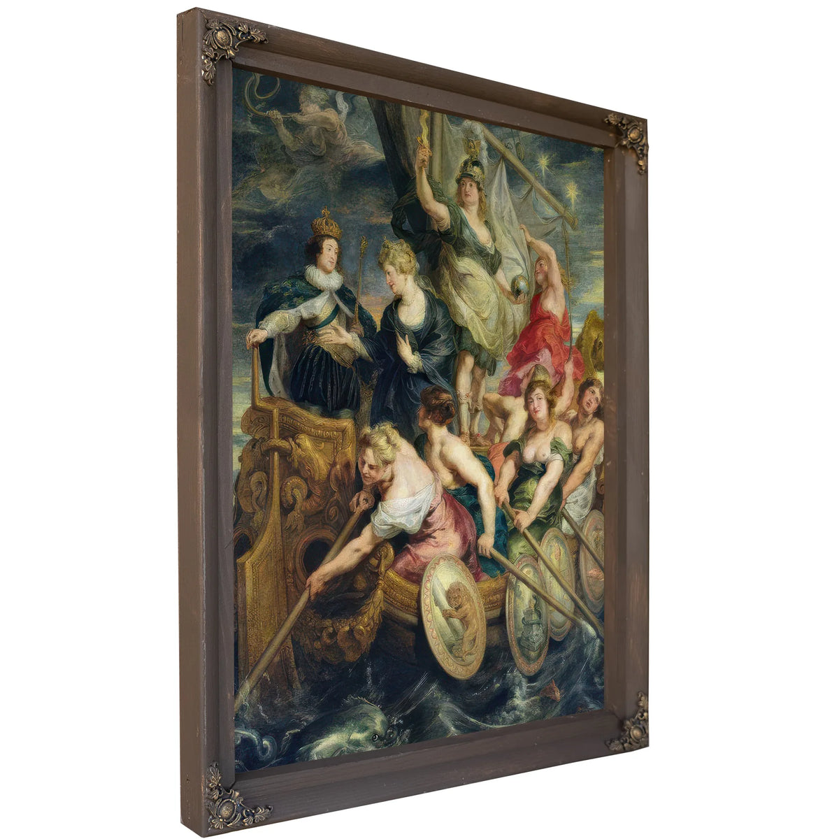 The Majority Of Louis Xiii (1601 43) 20Th October 1614 By Peter Paul Rubens Fine Art Print
