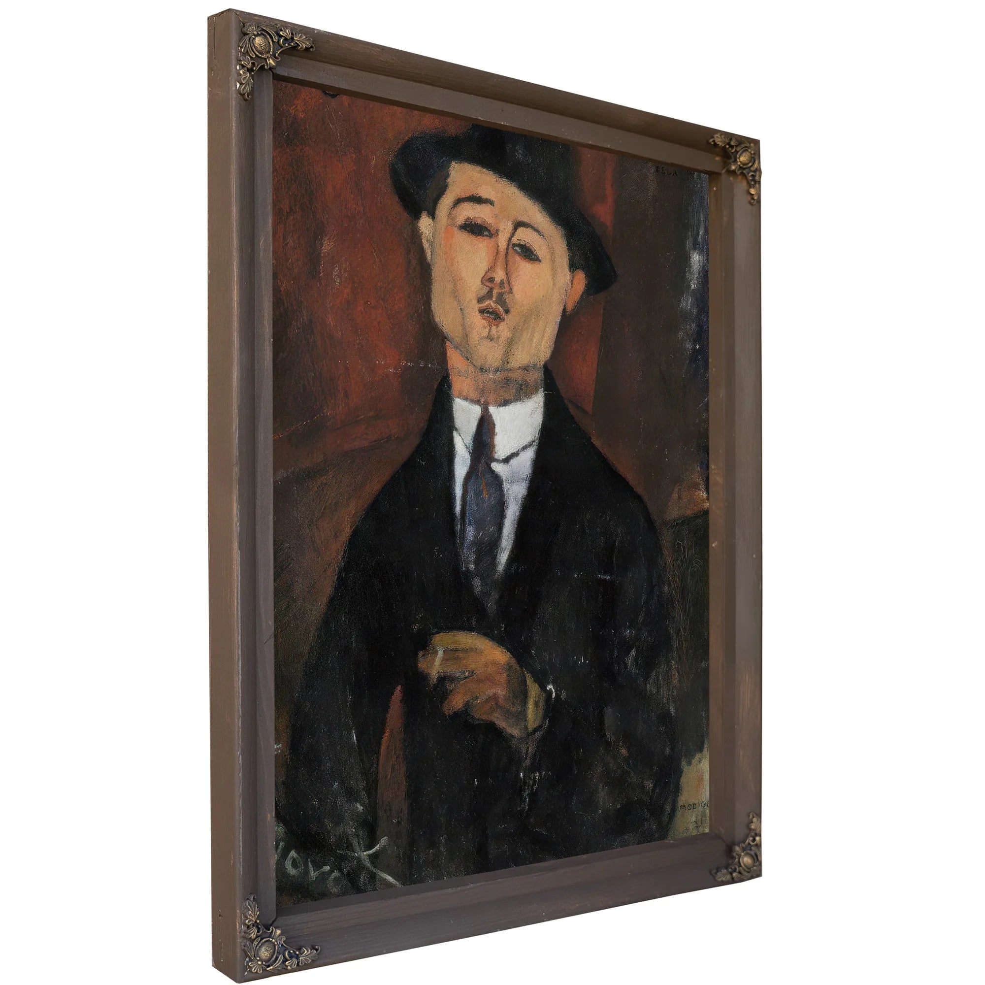 Paul Guillaume Novo Pilota By Amedeo Modigliani Fine Art Print