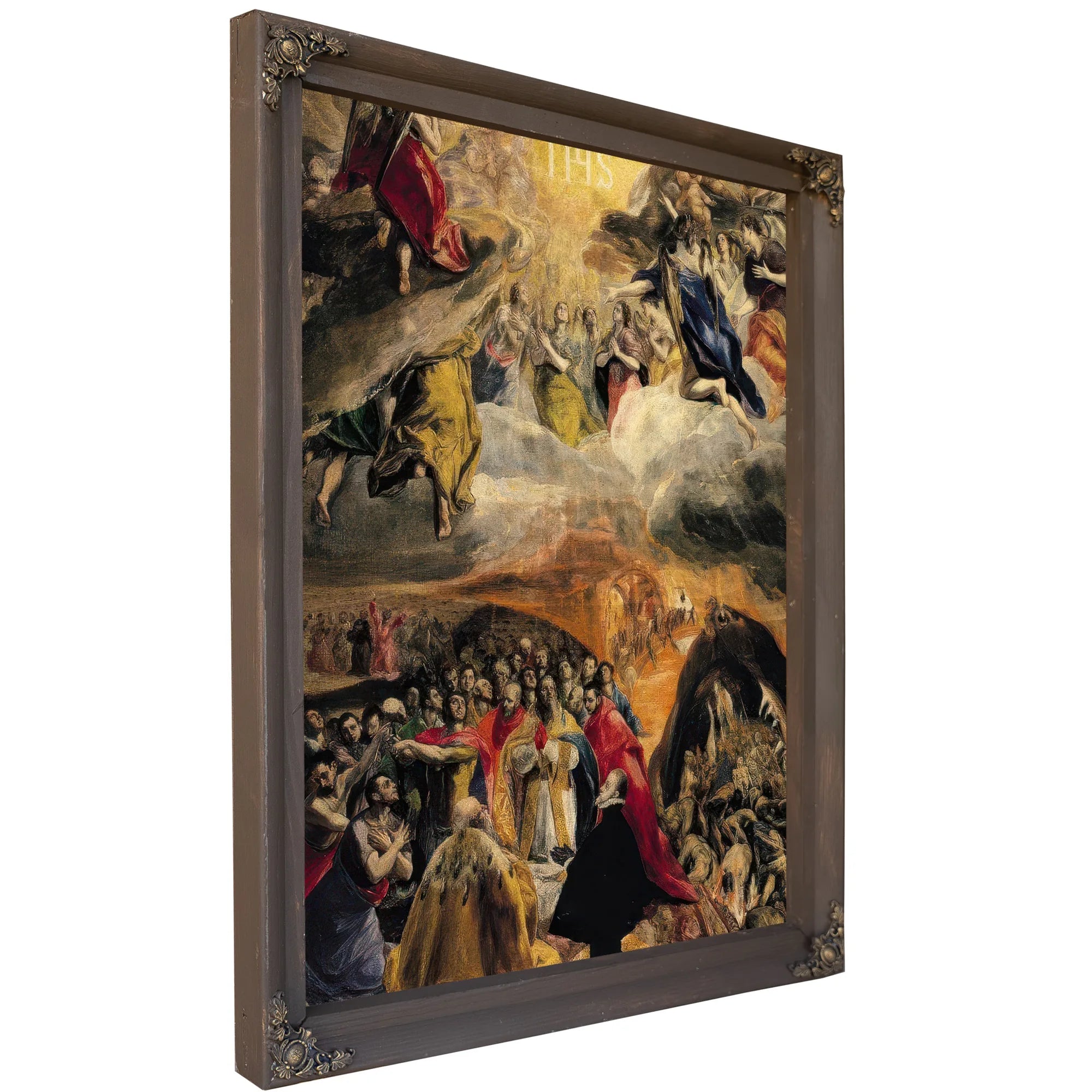 The Adoration Of The Name Of Jesus By El Greco Fine Art Print