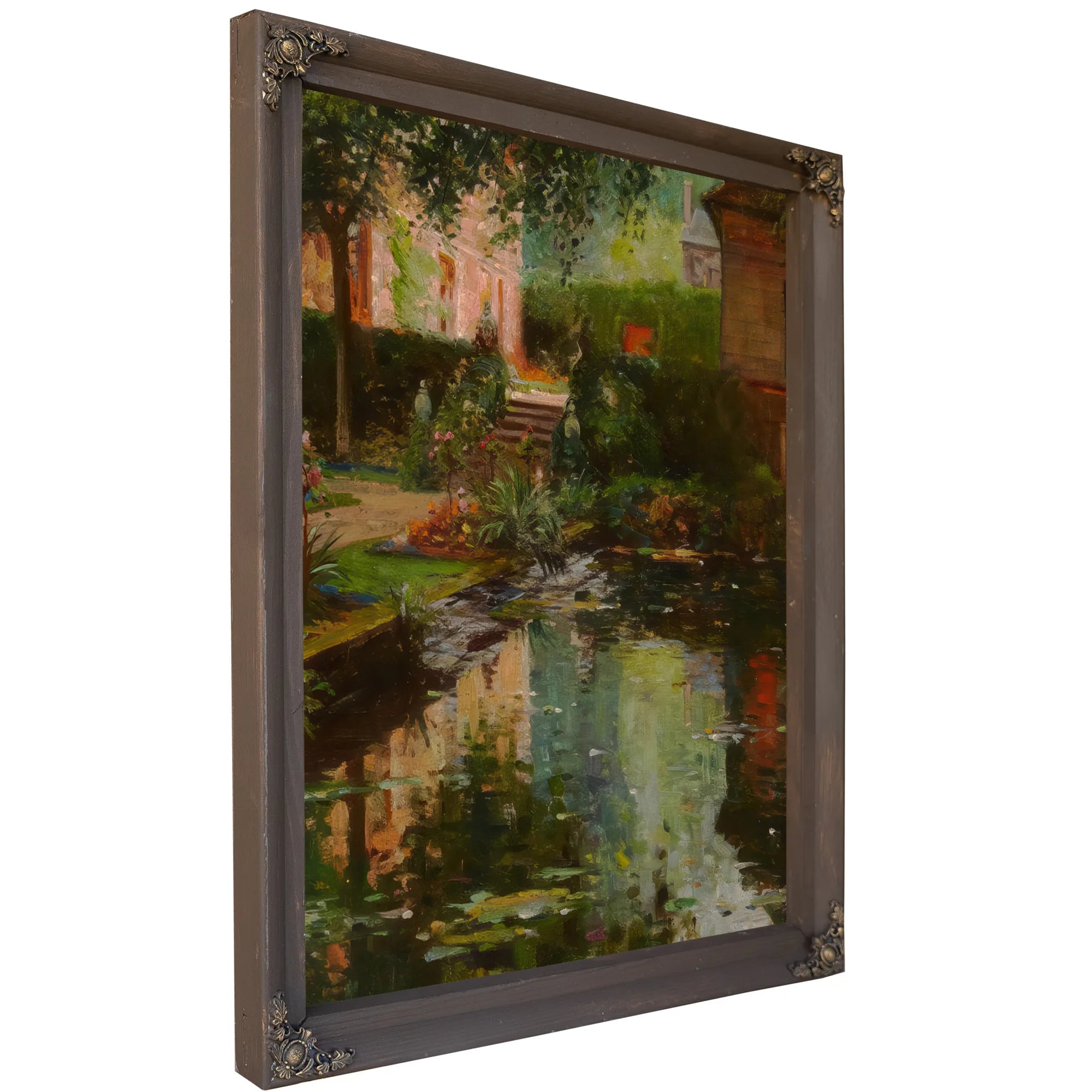 A Villa In Paris By Louis Aston Knight Fine Art Print