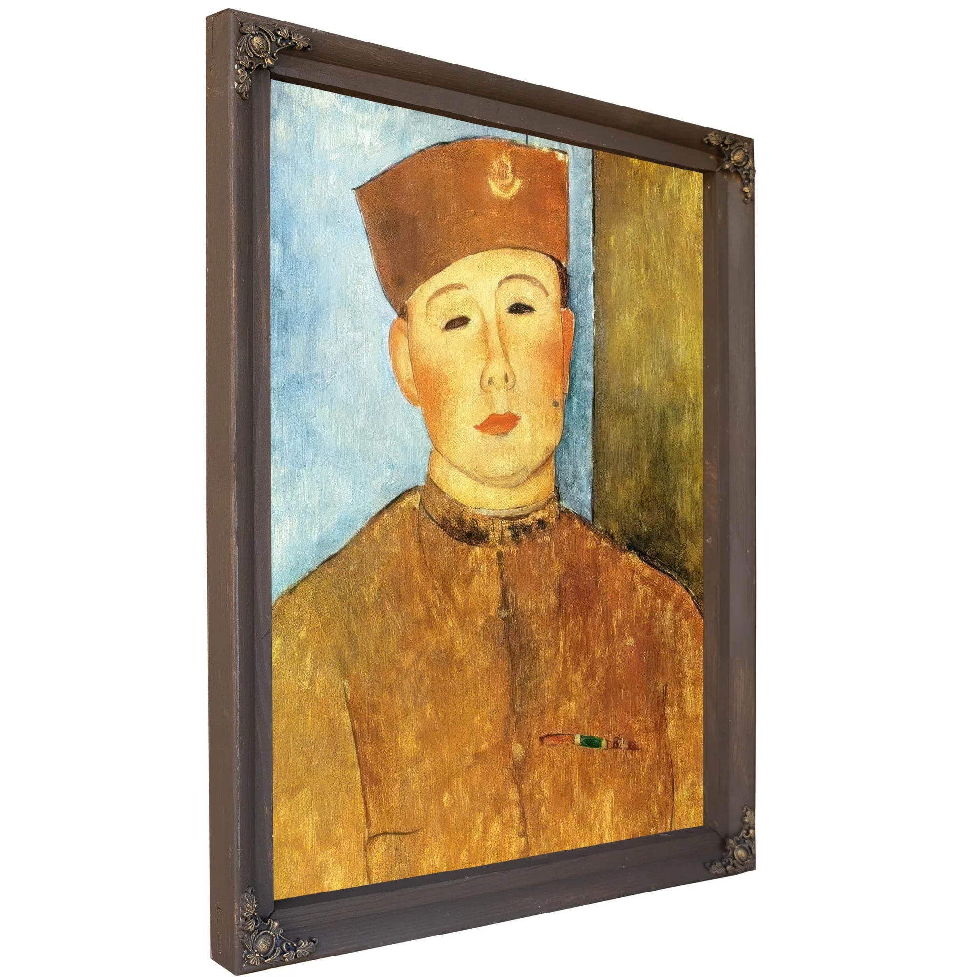 The Zouave 1918 By Amedeo Modigliani Fine Art Print