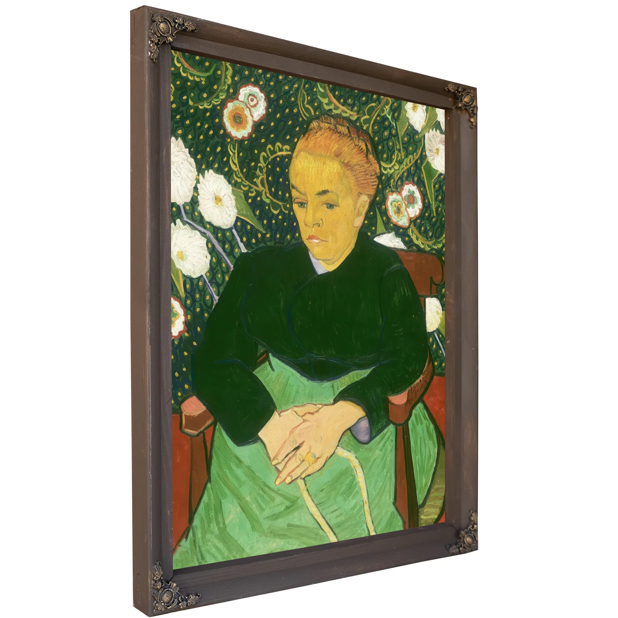 Madame Roulin Rocking The Cradle (La Berceuse) By Vincent Van Gogh Fine Art Print