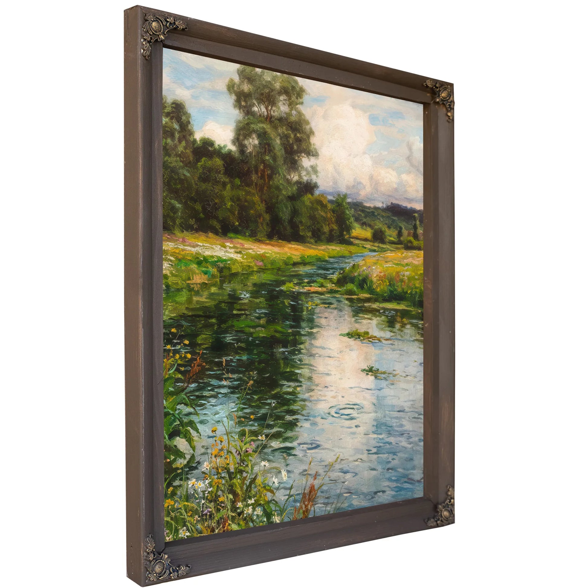 A Quiet Afternoon By Louis Aston Knight Fine Art Print