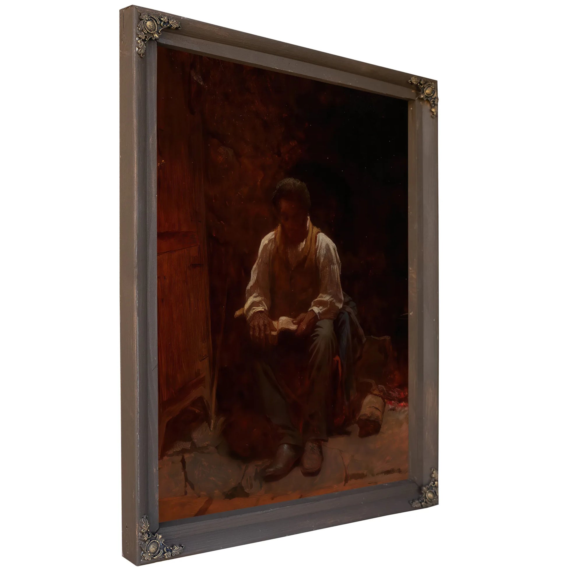 The Lord Is My Shepherd by Eastman Johnson Fine Art Print