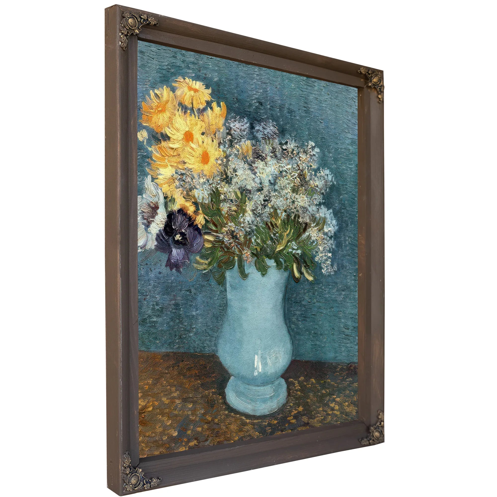 Vase Of Flowers By Vincent Van Gogh Fine Art Print