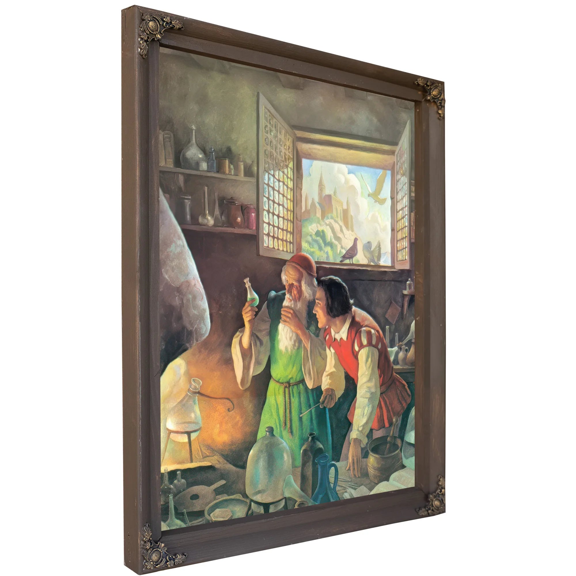 The Alchemist2 By NC Wyeth Fine Art Print