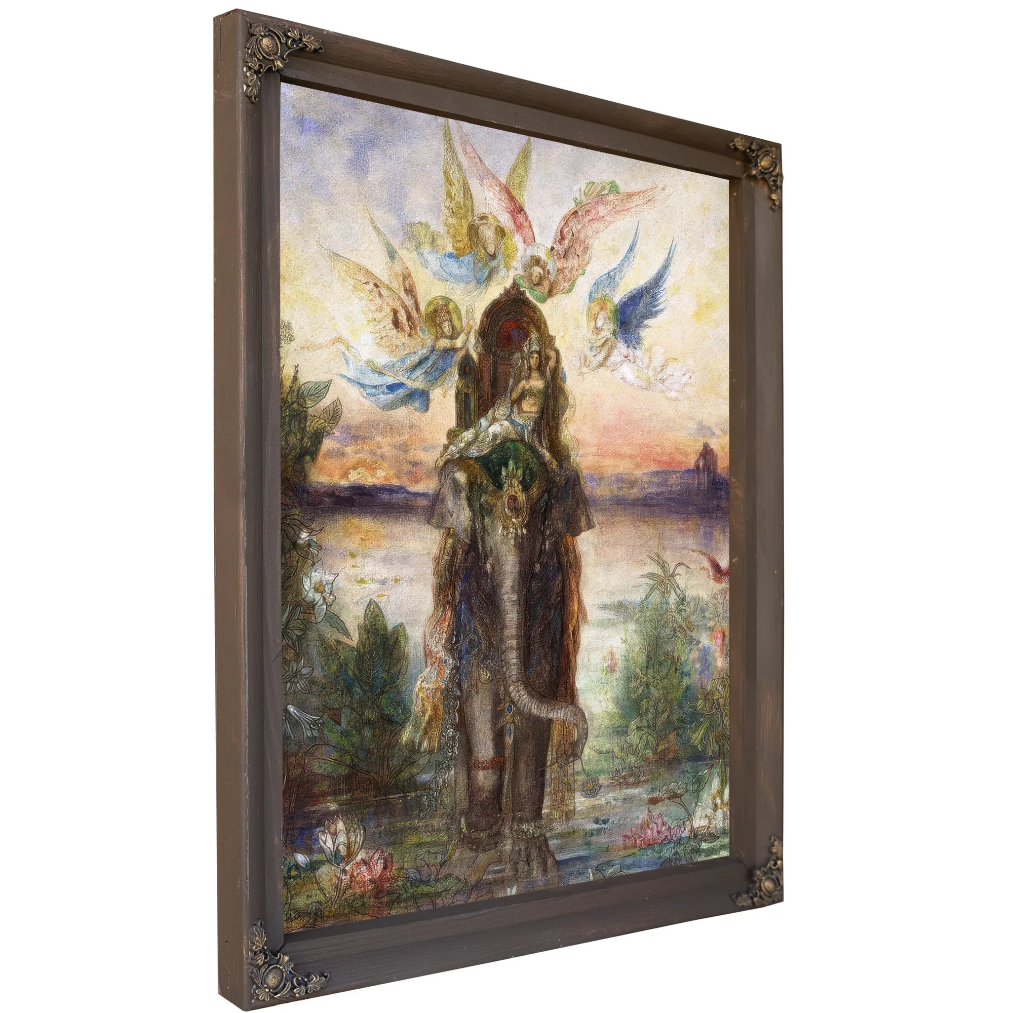 The Sacred Elephant Peri 1882 By Gustave Moreau Fine Art Print