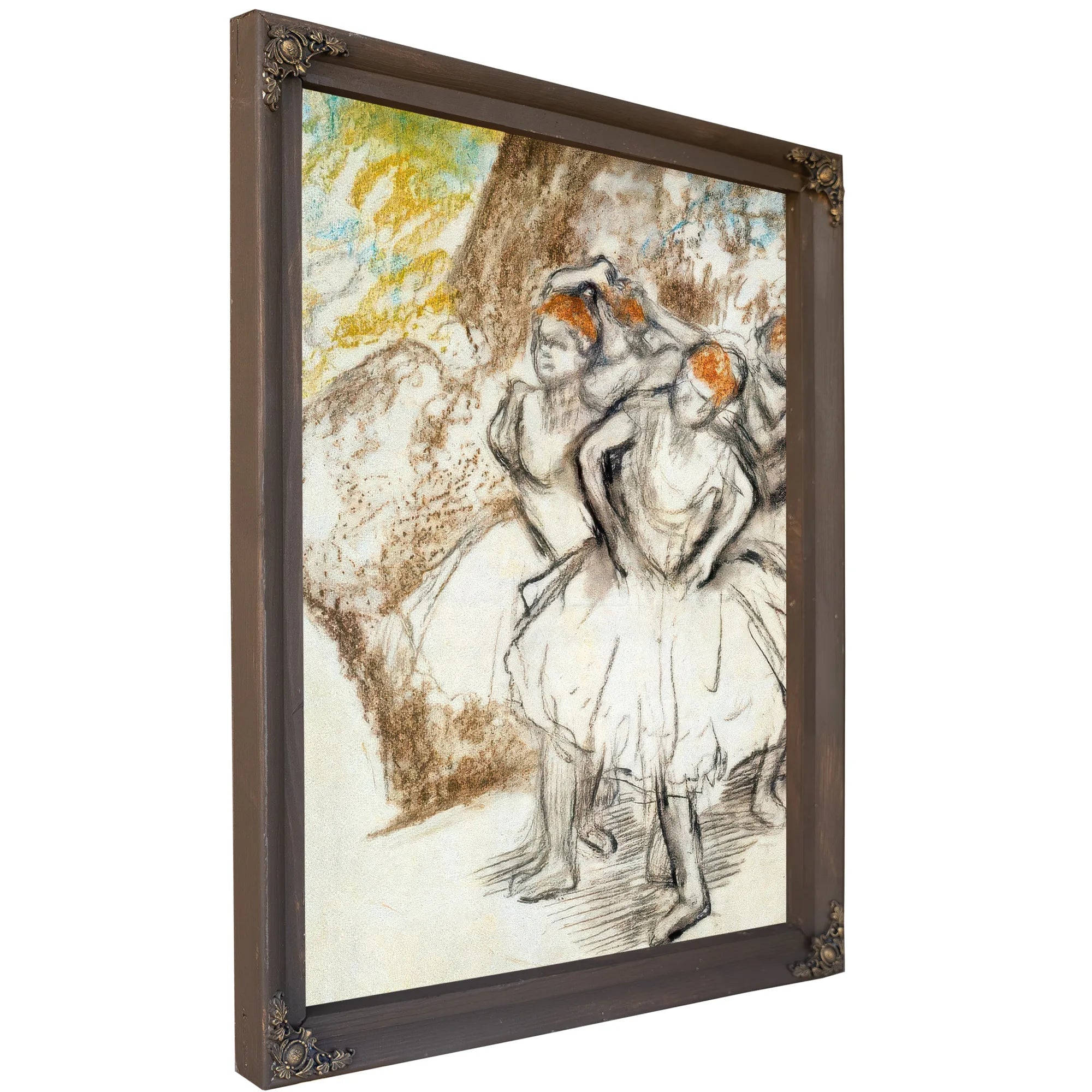 Study For Dancers In Pink By Edgar Degas Fine Art Print