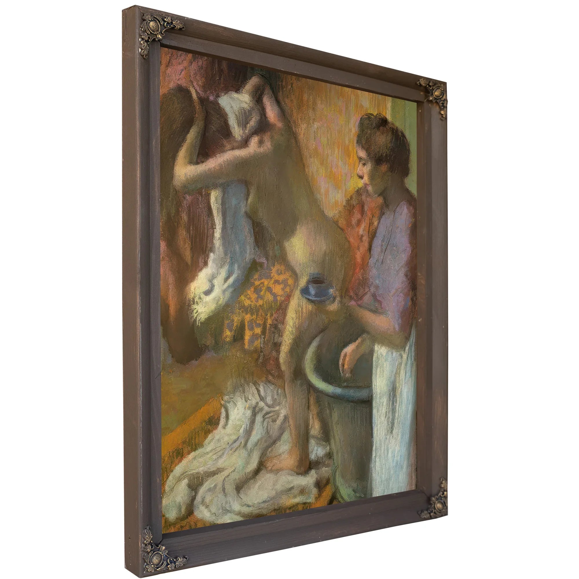 Breakfast After The Bath By Edgar Degas Fine Art Print