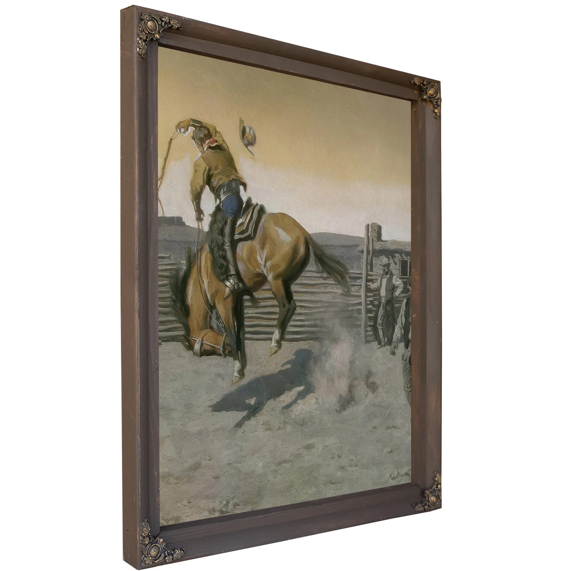 Stay With Him By Maynard Dixon Fine Art Print