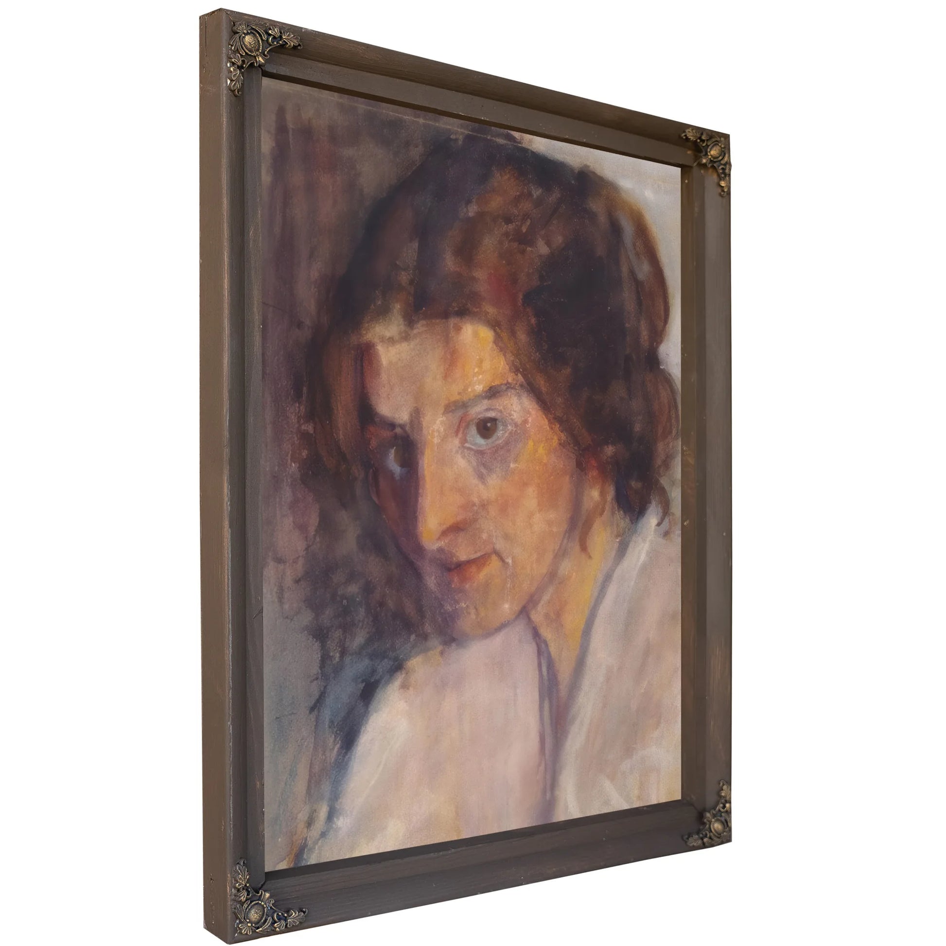 Self Portrait 5 By Paula Modersohn Becker Fine Art Print