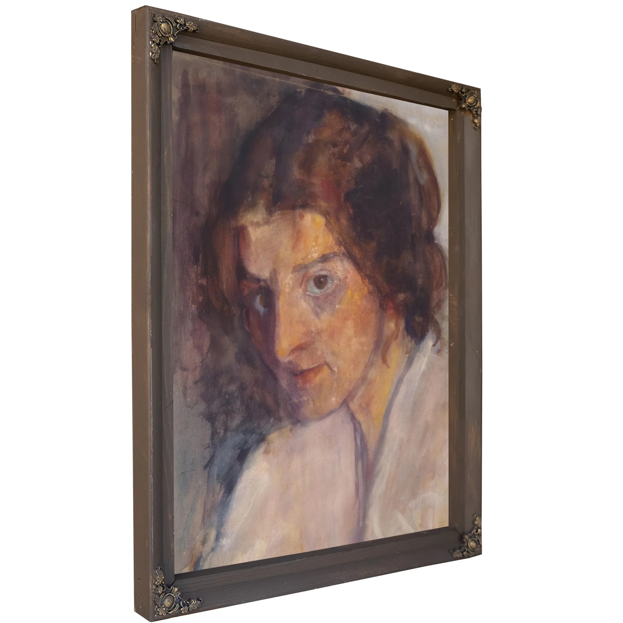 Self Portrait 5 By Paula Modersohn Becker Fine Art Print