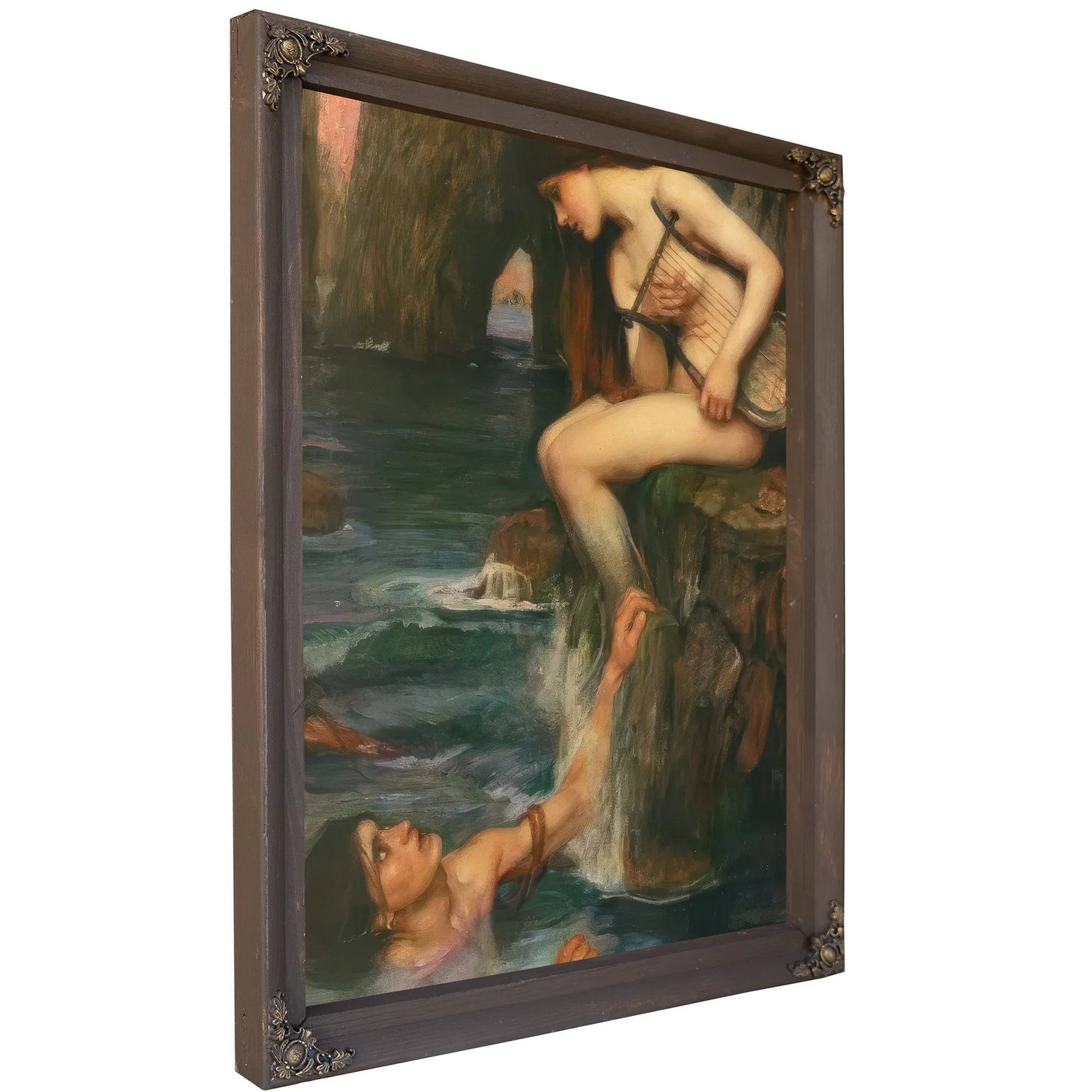 The Siren By John Waterhouse Fine Art Print