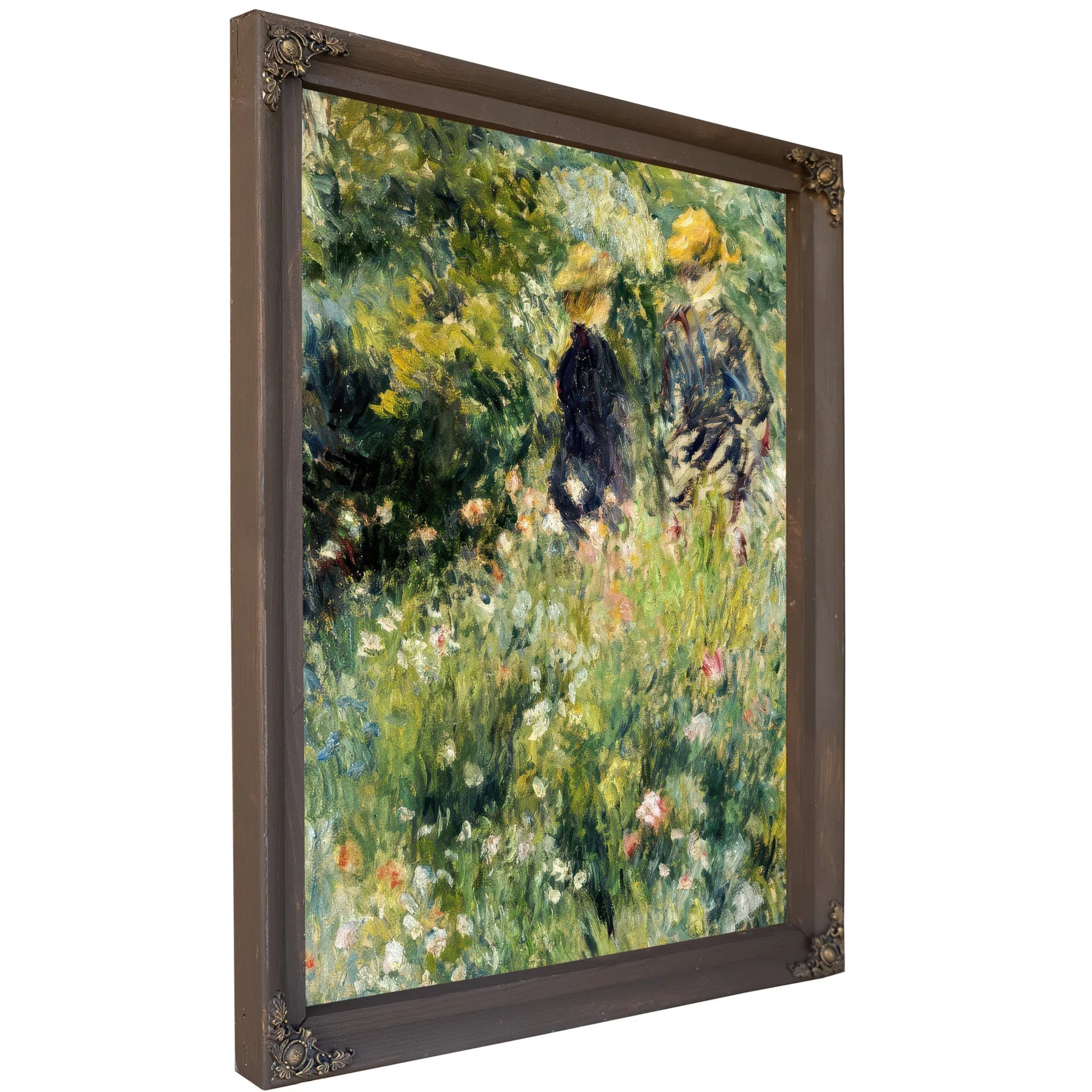 Conversation Dans Une Roseraie By Pierre Auguste Renoir Fine Art Print