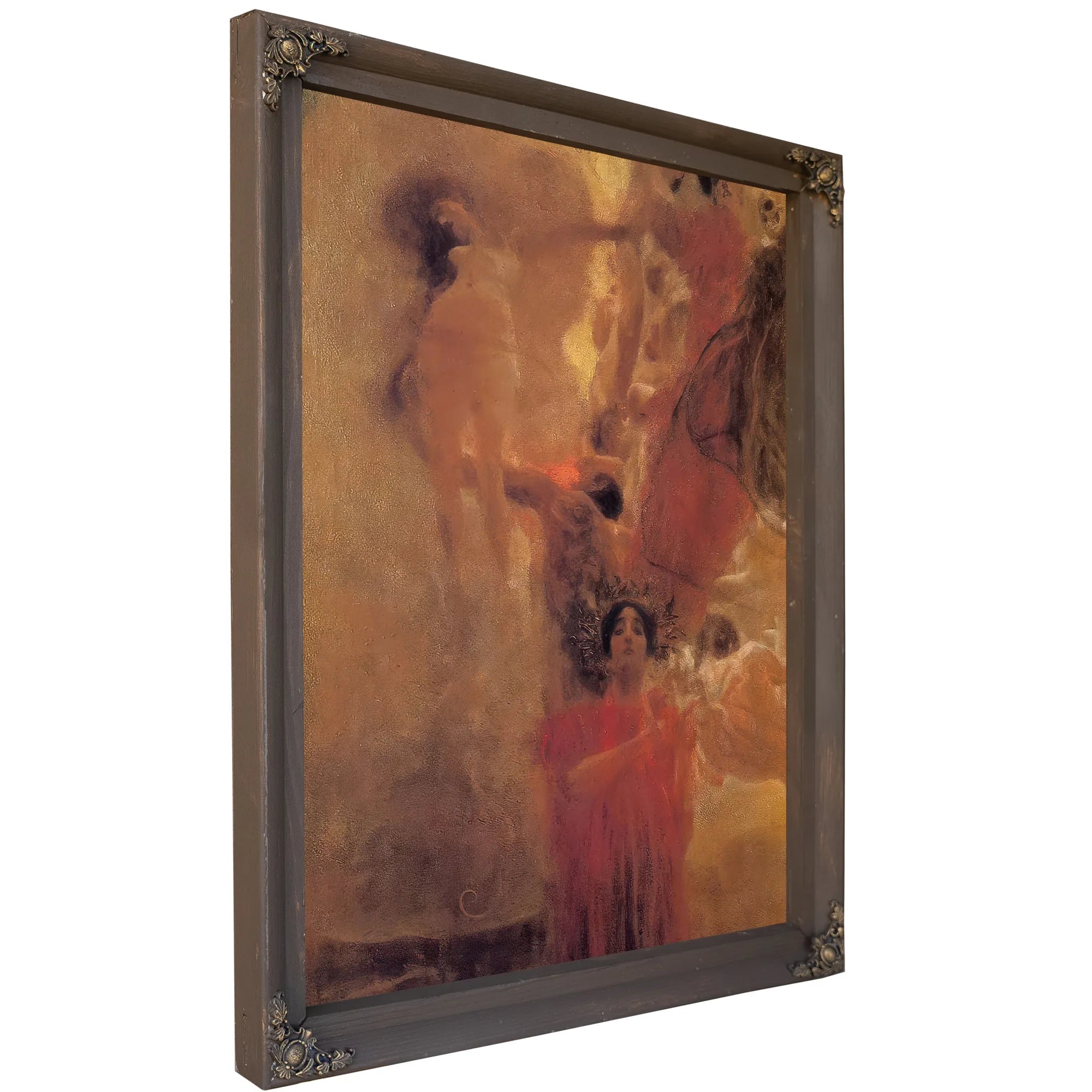 Compositional Project For Medicine By Gustav Klimt Fine Art Print