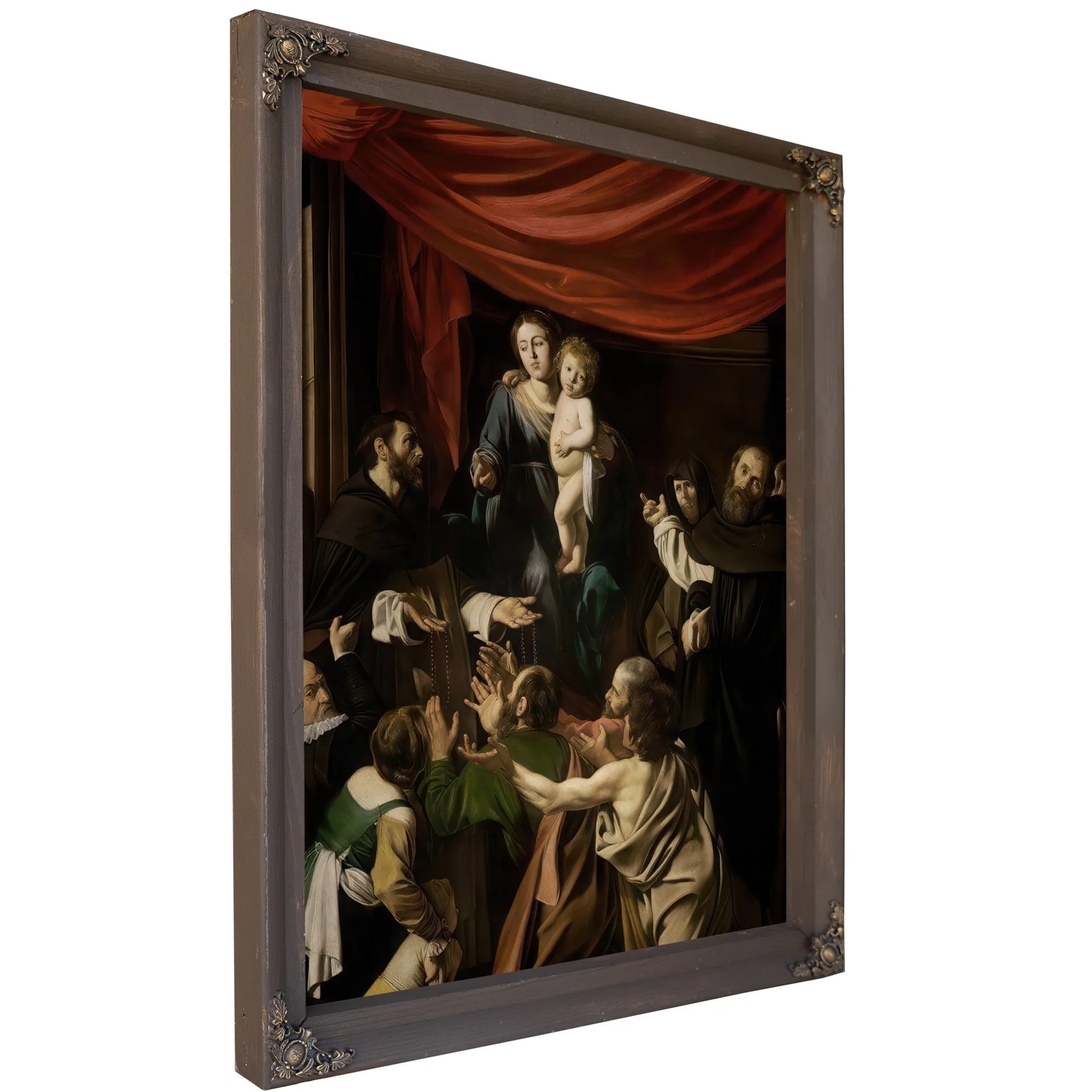 Peter Paul Rubens Madonna Of The Rosary 1607 By Peter Paul Rubens Fine Art Print