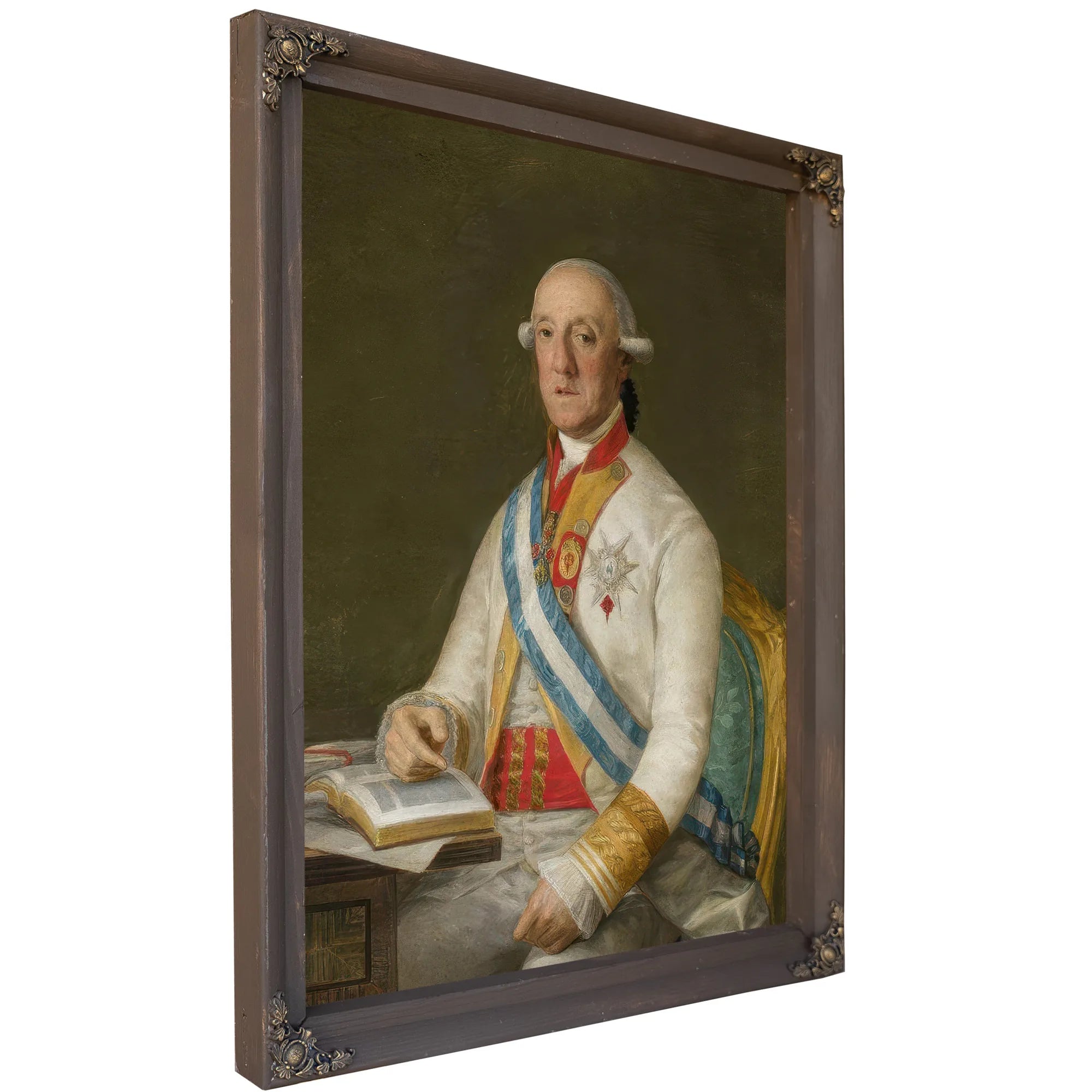 Vicente Maria De Vera De Aragon Duque De La Roca By Francisco De Goya Fine Art Print