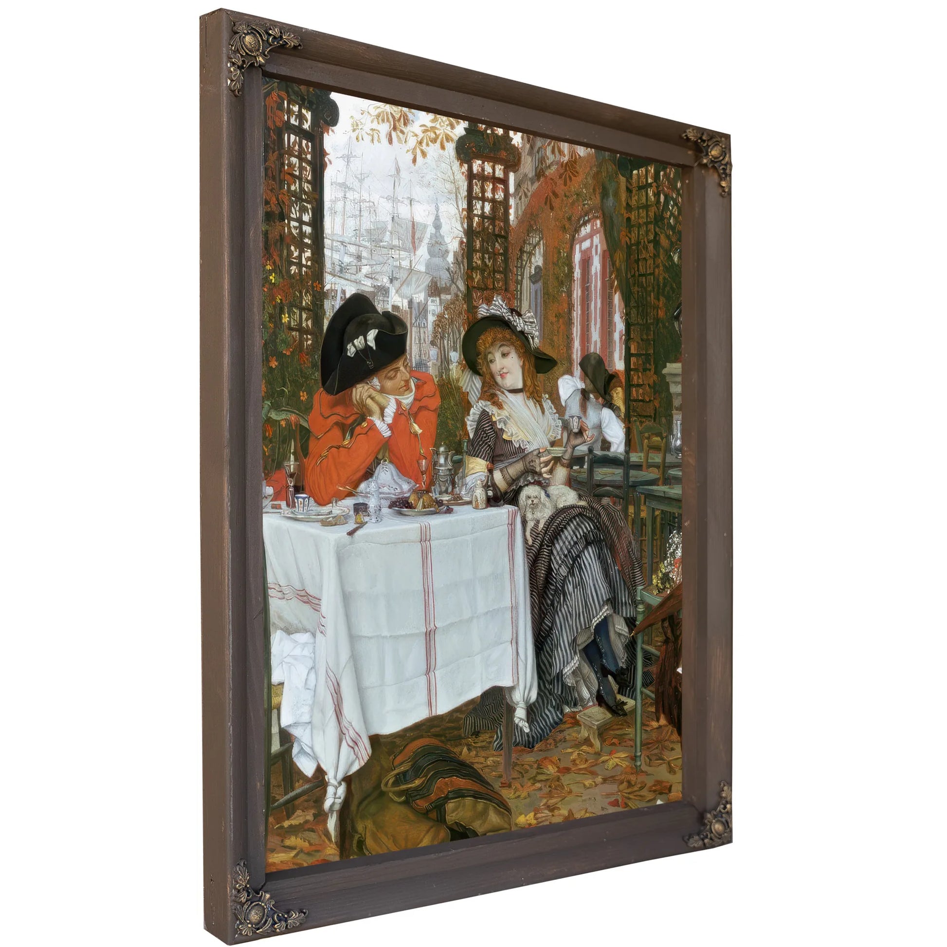 A Luncheon (Un Dejeuner) By James Tissot Fine Art Print
