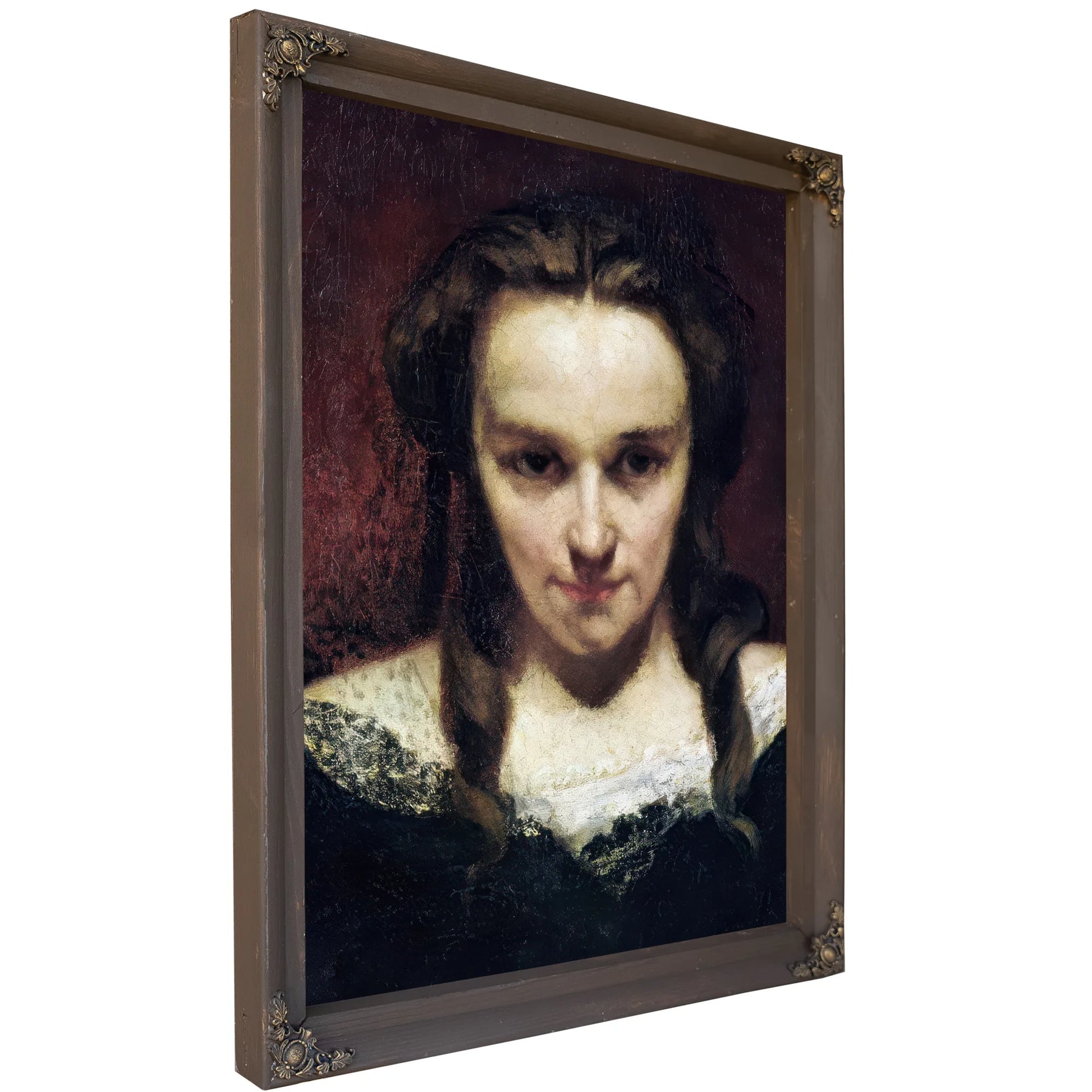 The Clairvoyant Or, The Sleepwalker By Jean Desire Gustave Courbet Fine Art Print