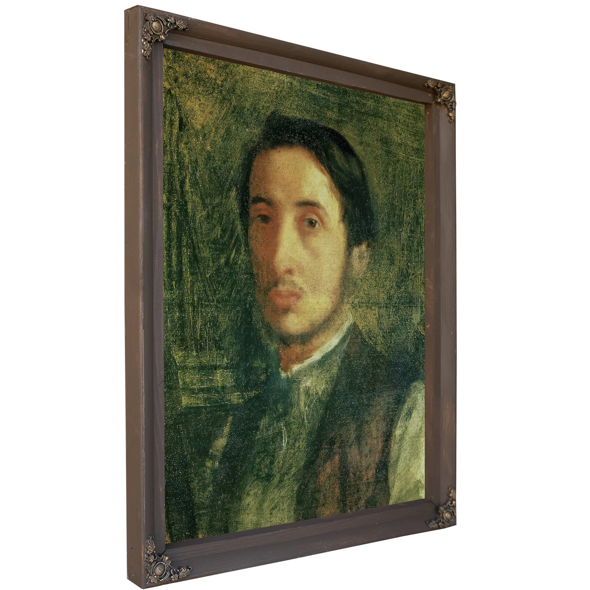 Self Portrait As A Young Man By Edgar Degas Fine Art Print
