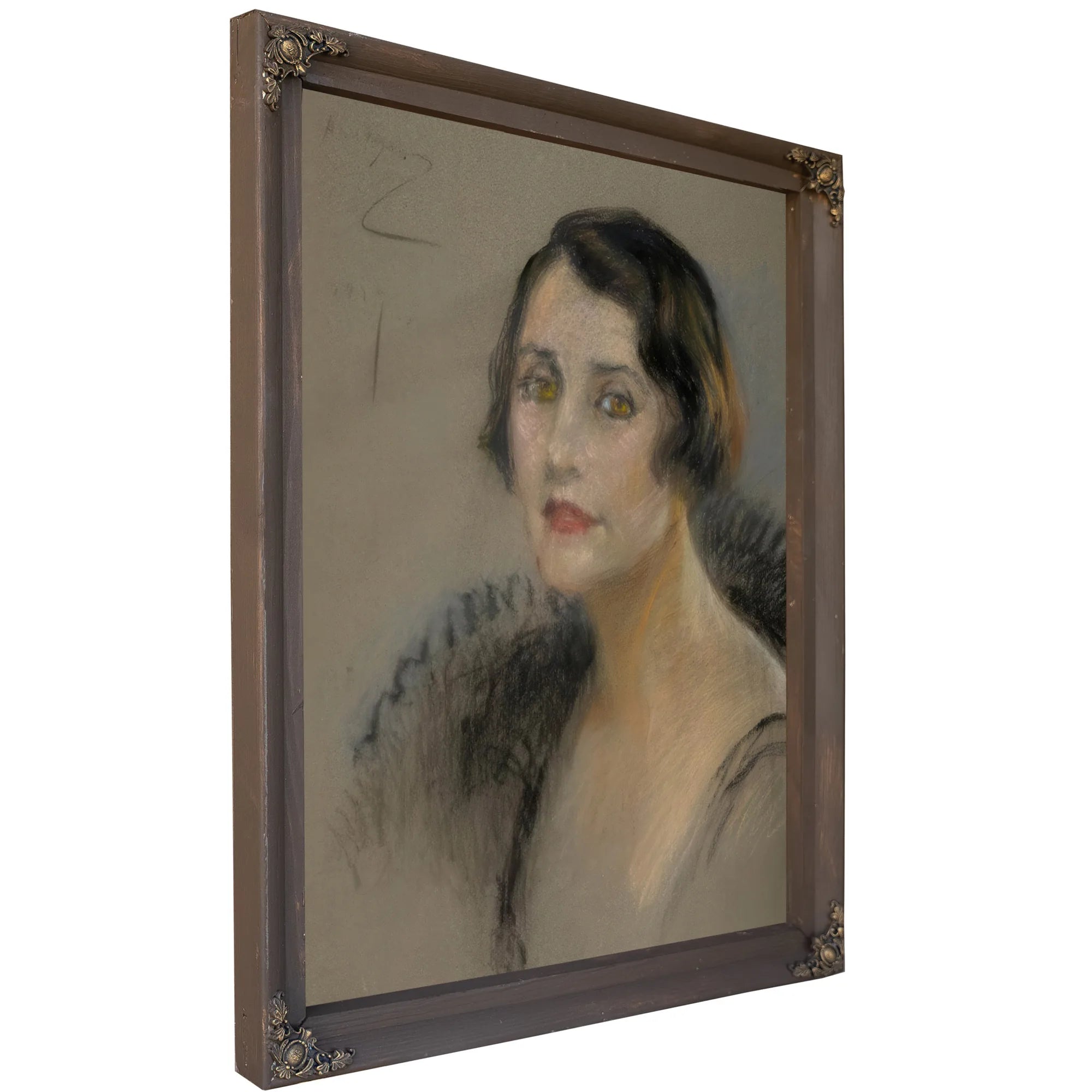 The Countess Carraciolo By Alice Pike Barney Fine Art Print