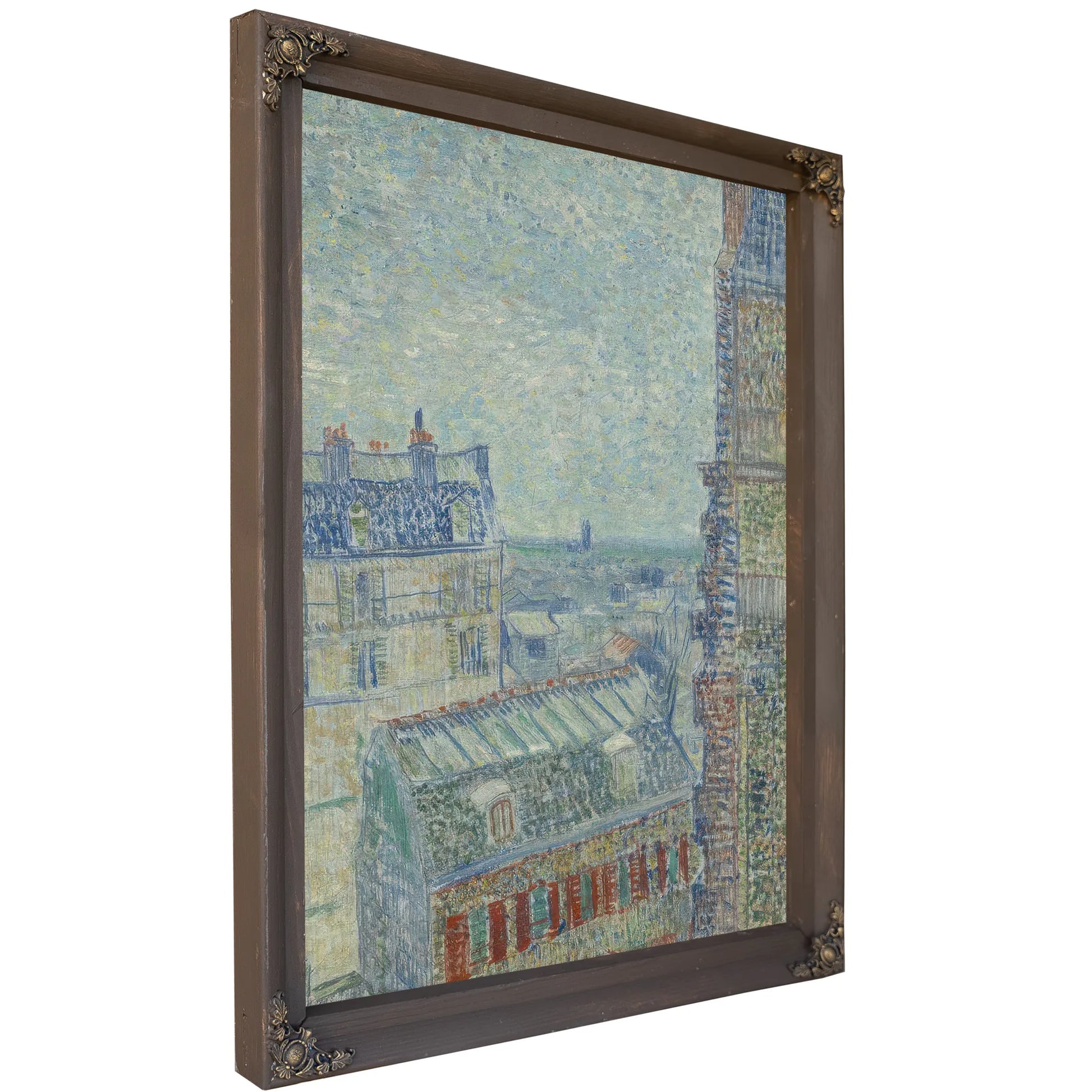 View From Theo's Apartment By Vincent Van Gogh Fine Art Print