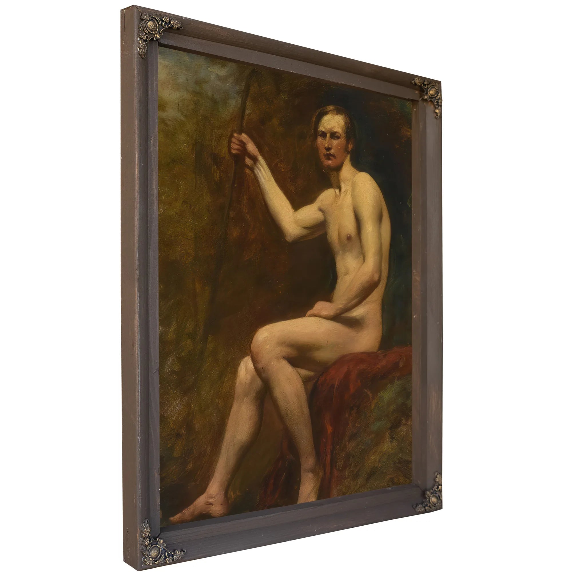 Guardsman Higgins By William Etty Fine Art Print