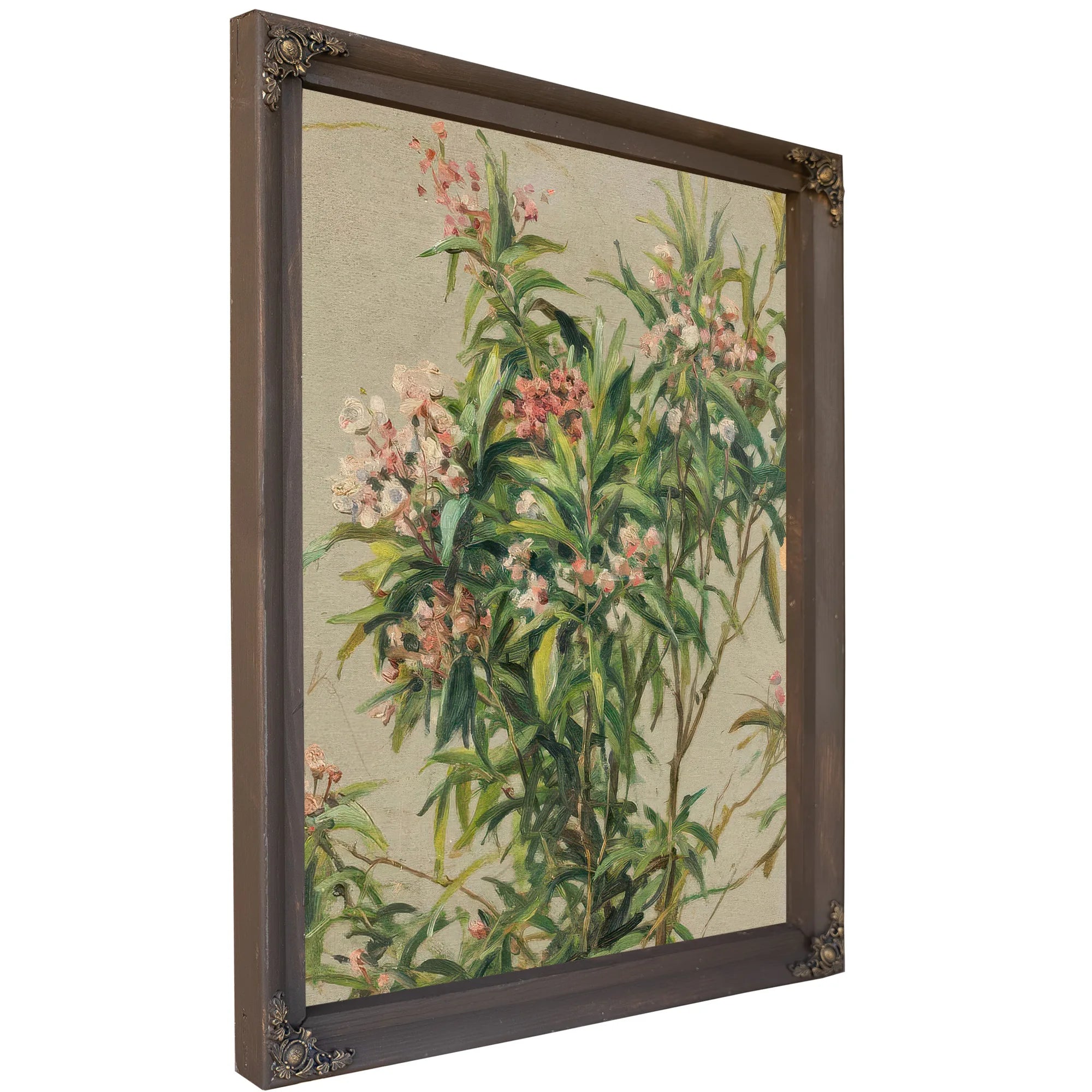 Study Of An Oleander By Louis Aston Knight Fine Art Print