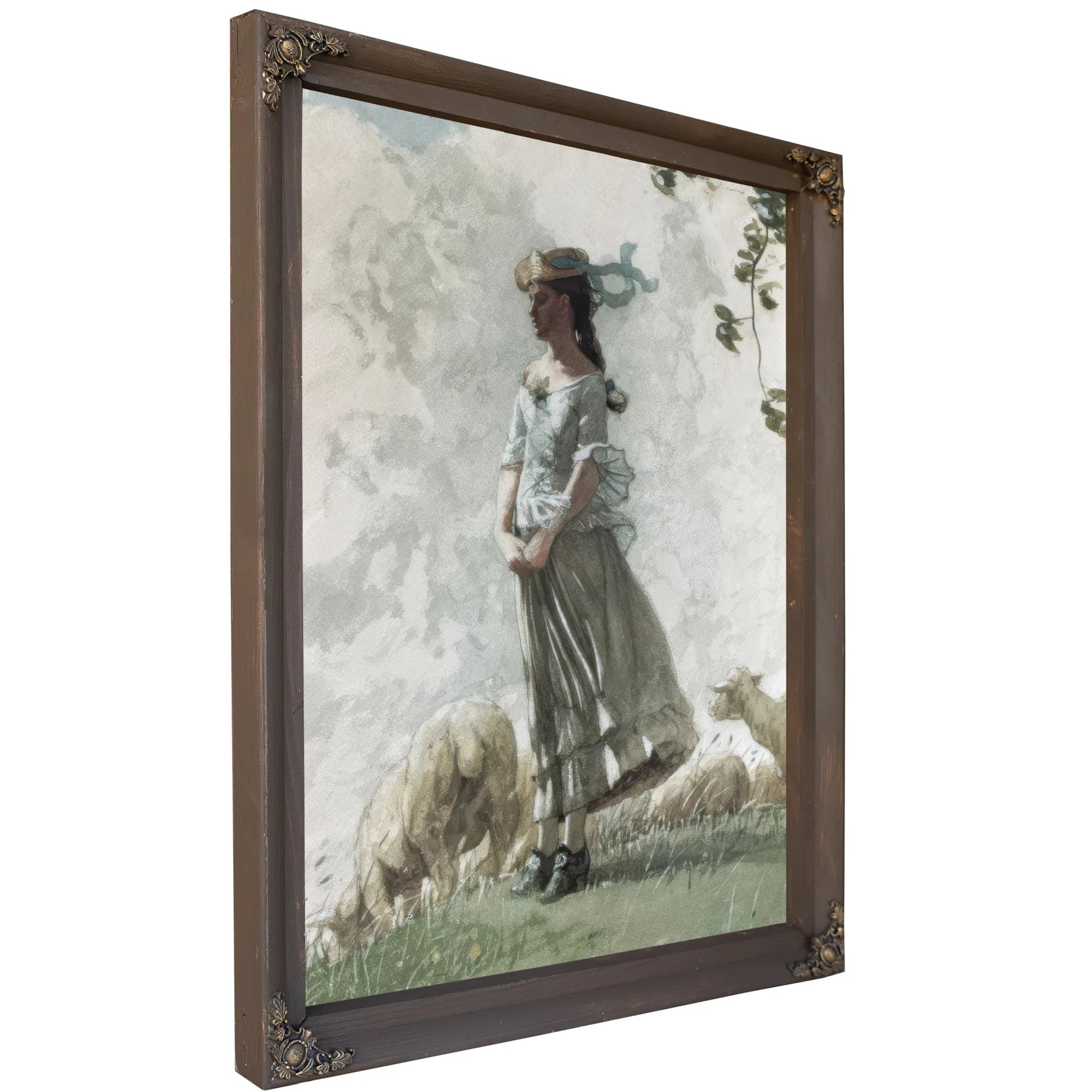 Fresh Air By Winslow Homer Fine Art Print