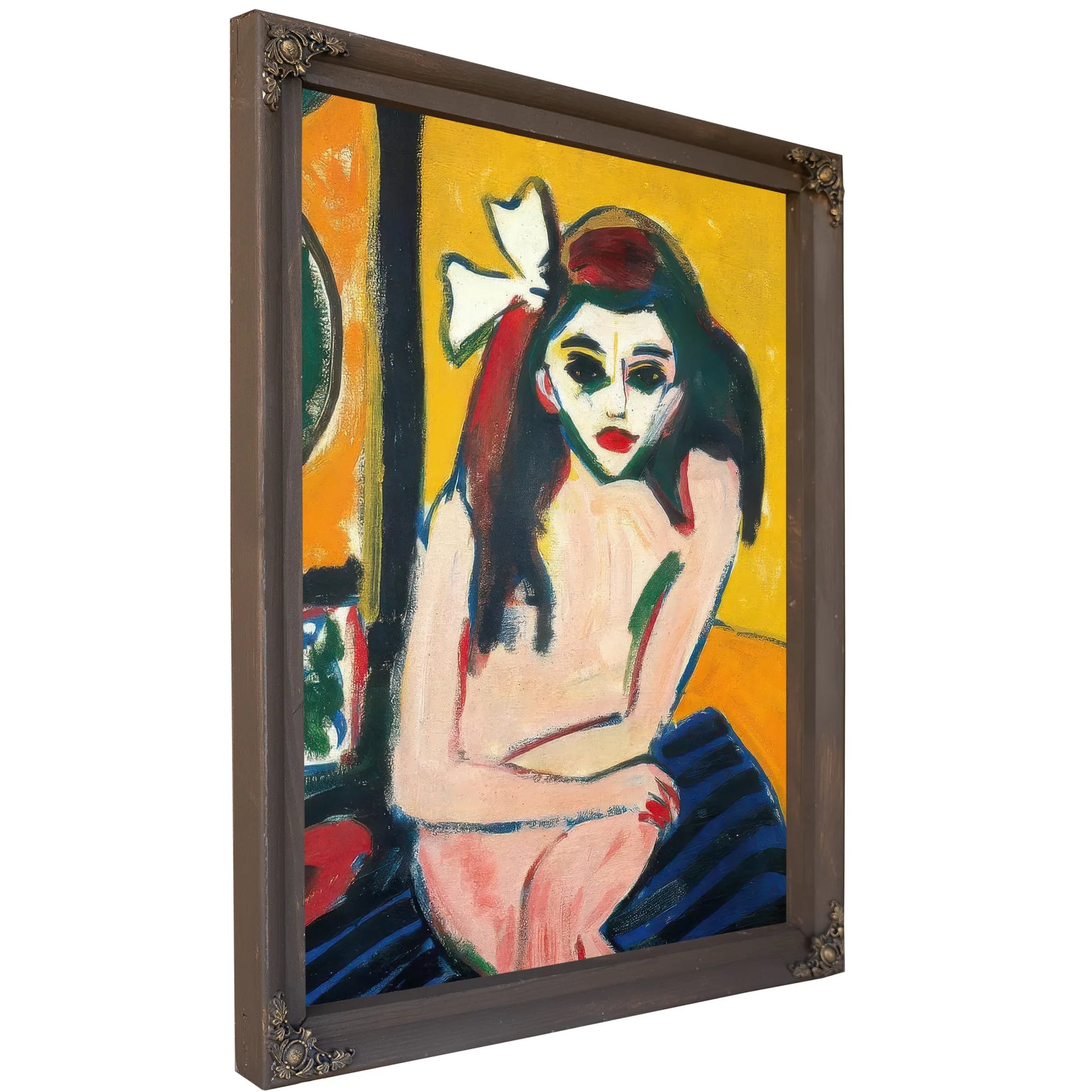 Marzella (Franzi) By Ernst Ludwig Kirchner Fine Art Print