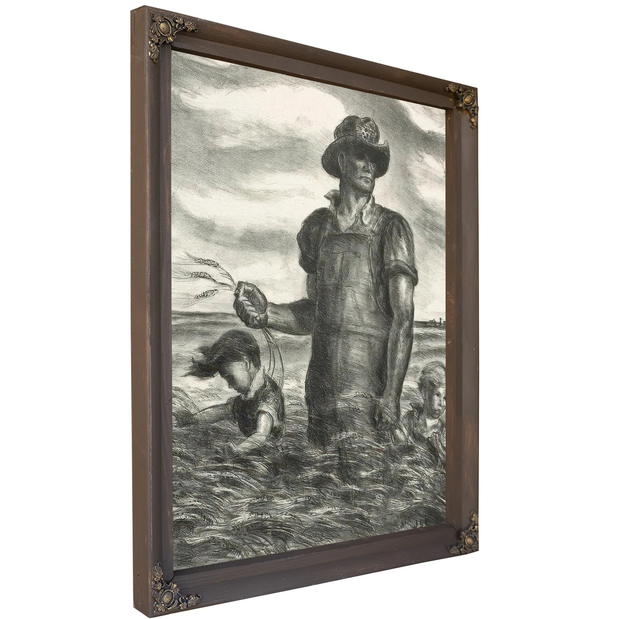 Our Good Earth (C. 36), 1942 By John Steuart Curry Fine Art Print