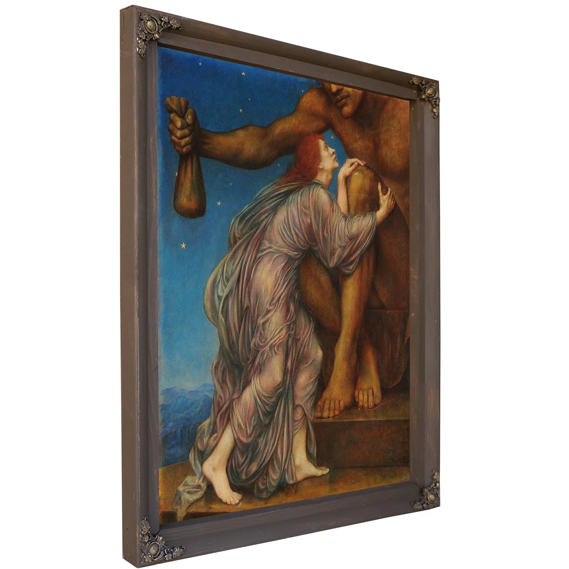 The Worship Of Mammon by Evelyn De Morgan