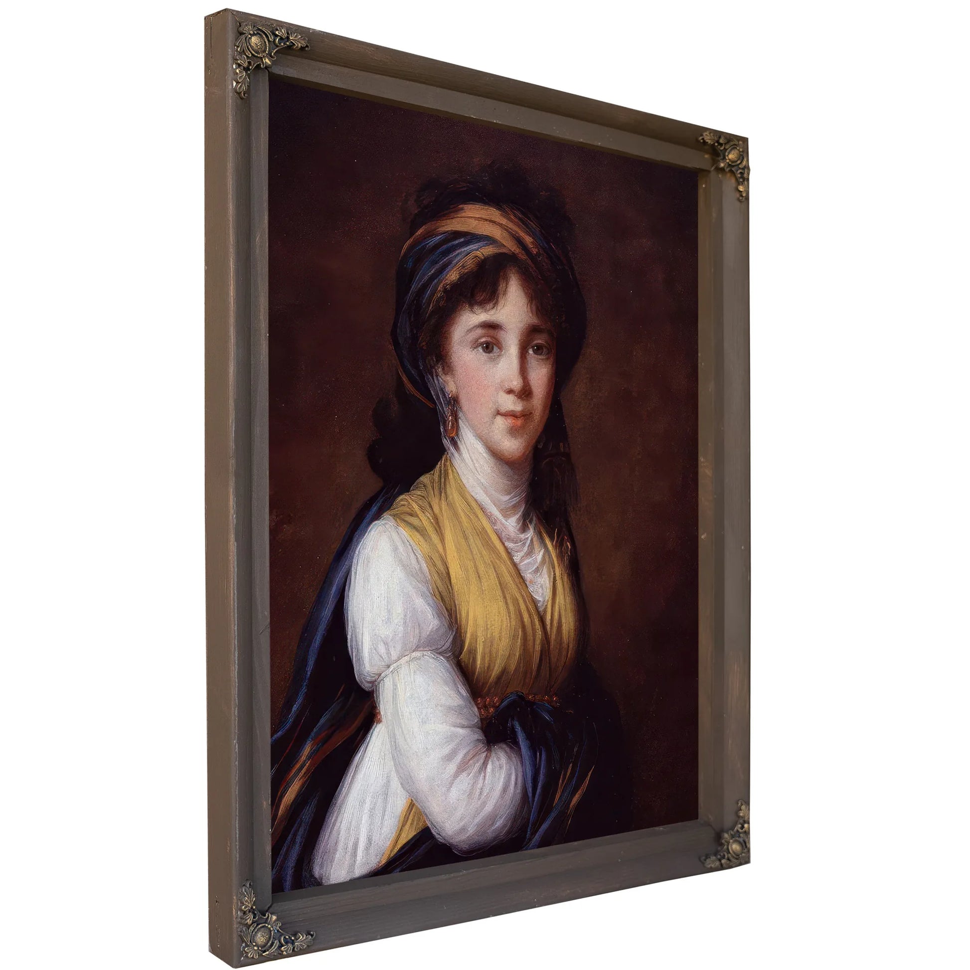 Portrait Of Princess Belozersky By Elisabeth Vigee Le Brun Fine Art Print