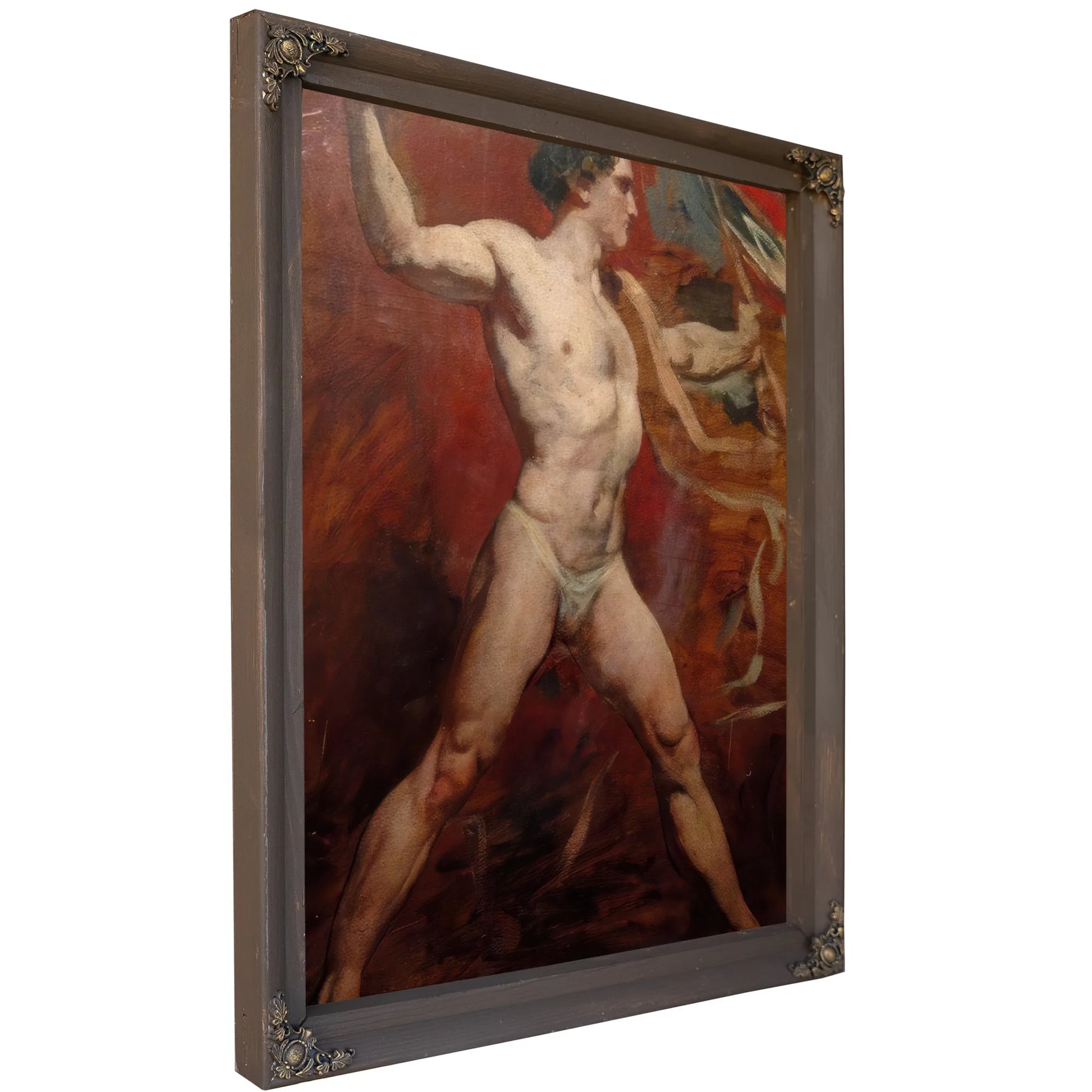 Standing Male Nude 2 By William Etty Fine Art Print