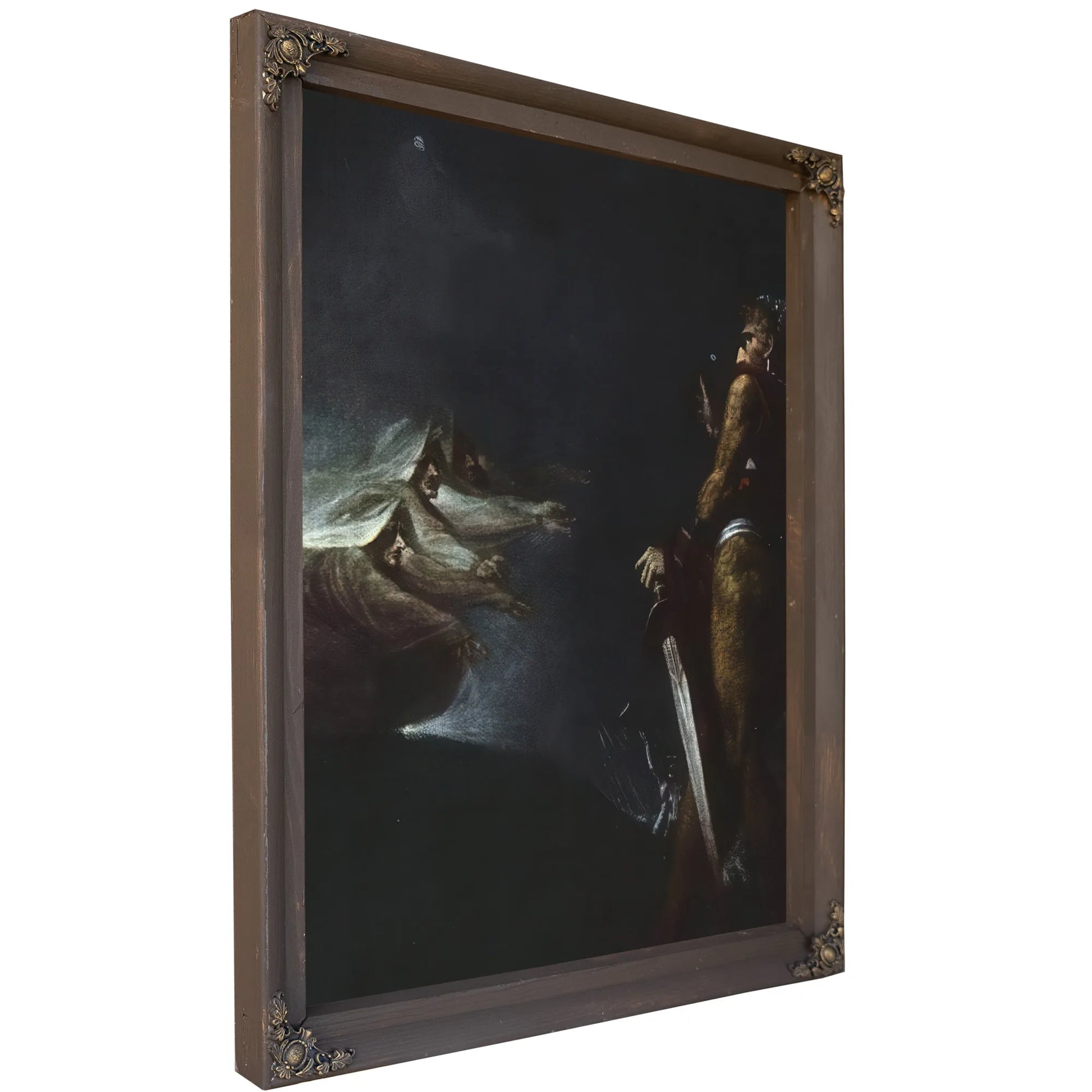 Macbeth, Banquo And The Witches On The Heath By Henry Fuseli Fine Art Print