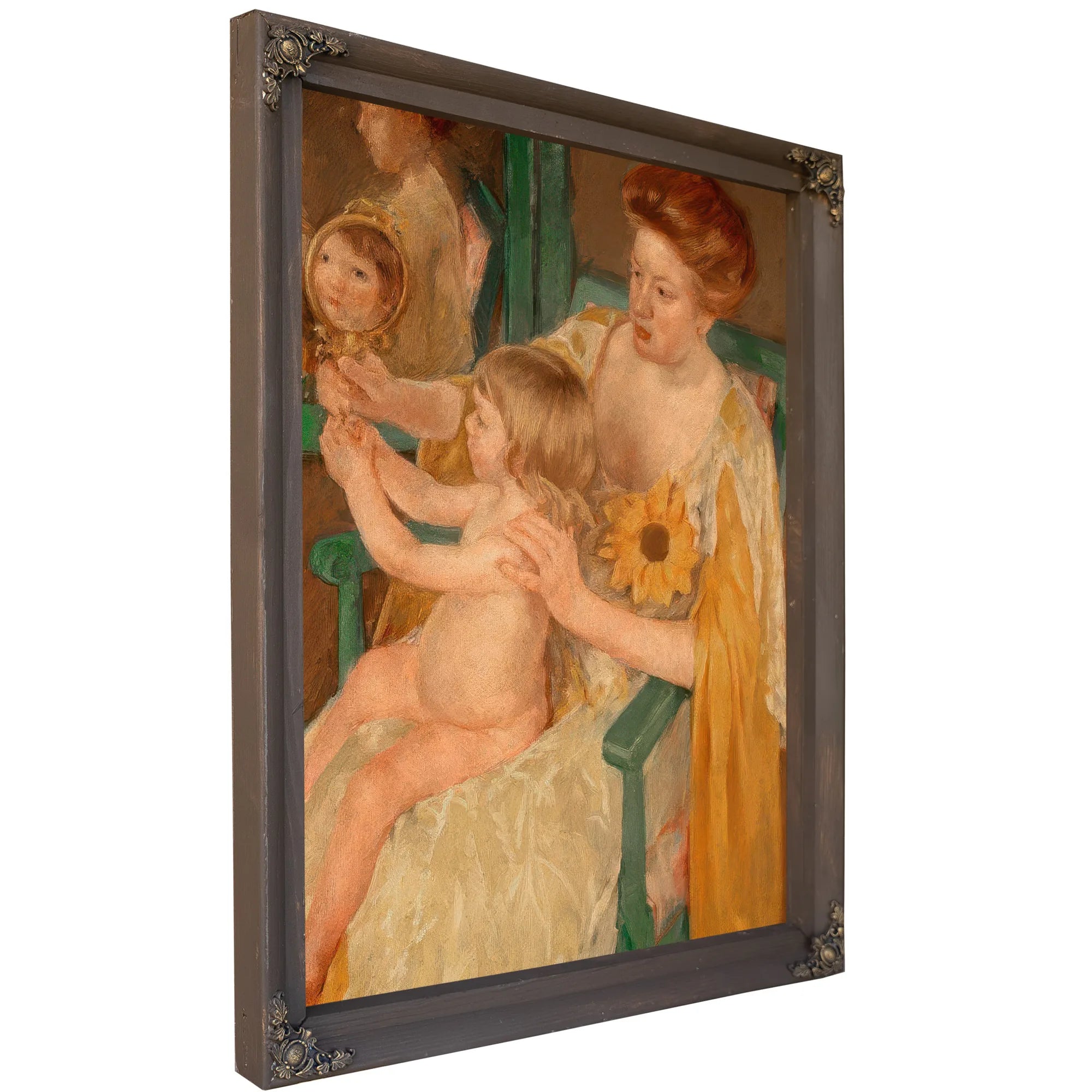 Mother And Child By Mary Cassatt Fine Art Print