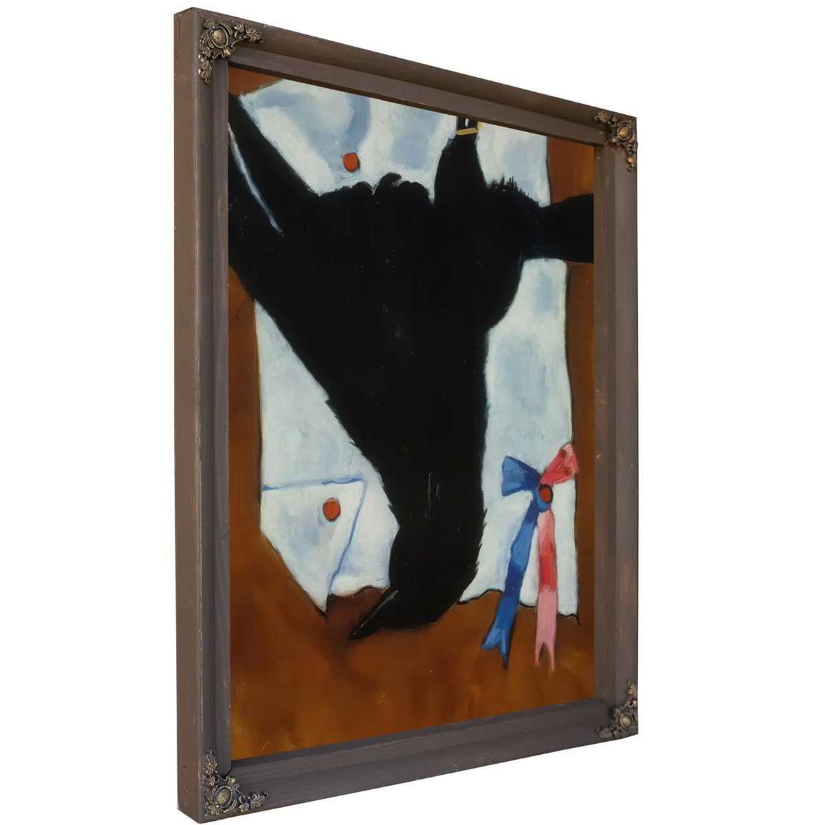 Crow With Ribbons By Marsden Hartley Fine Art Print
