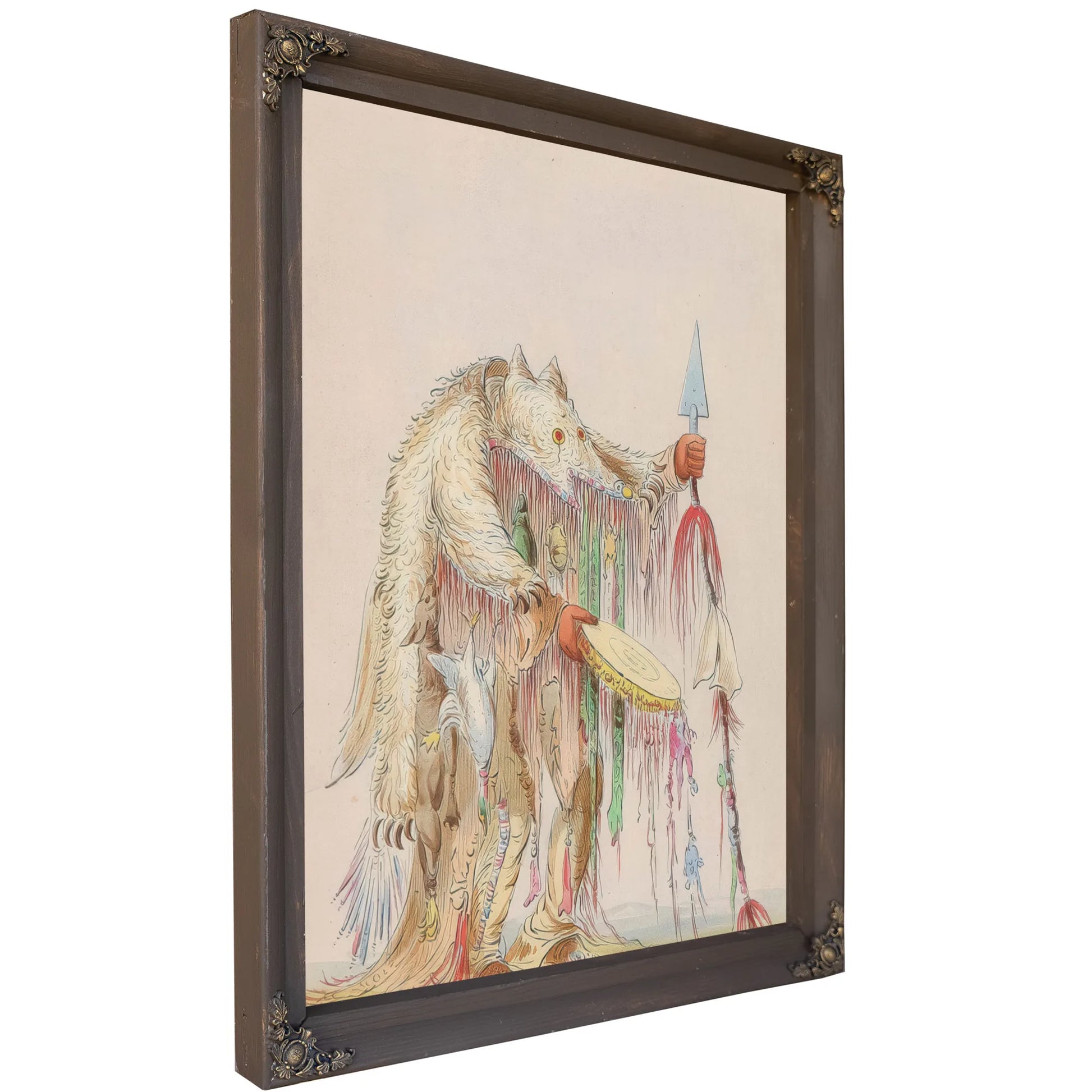 Illustrations Of The Manners, Customs, And Condition Of The North American Indians. London Henry Bohn, 1857 And 1866 By George Catlin Fine Art Print