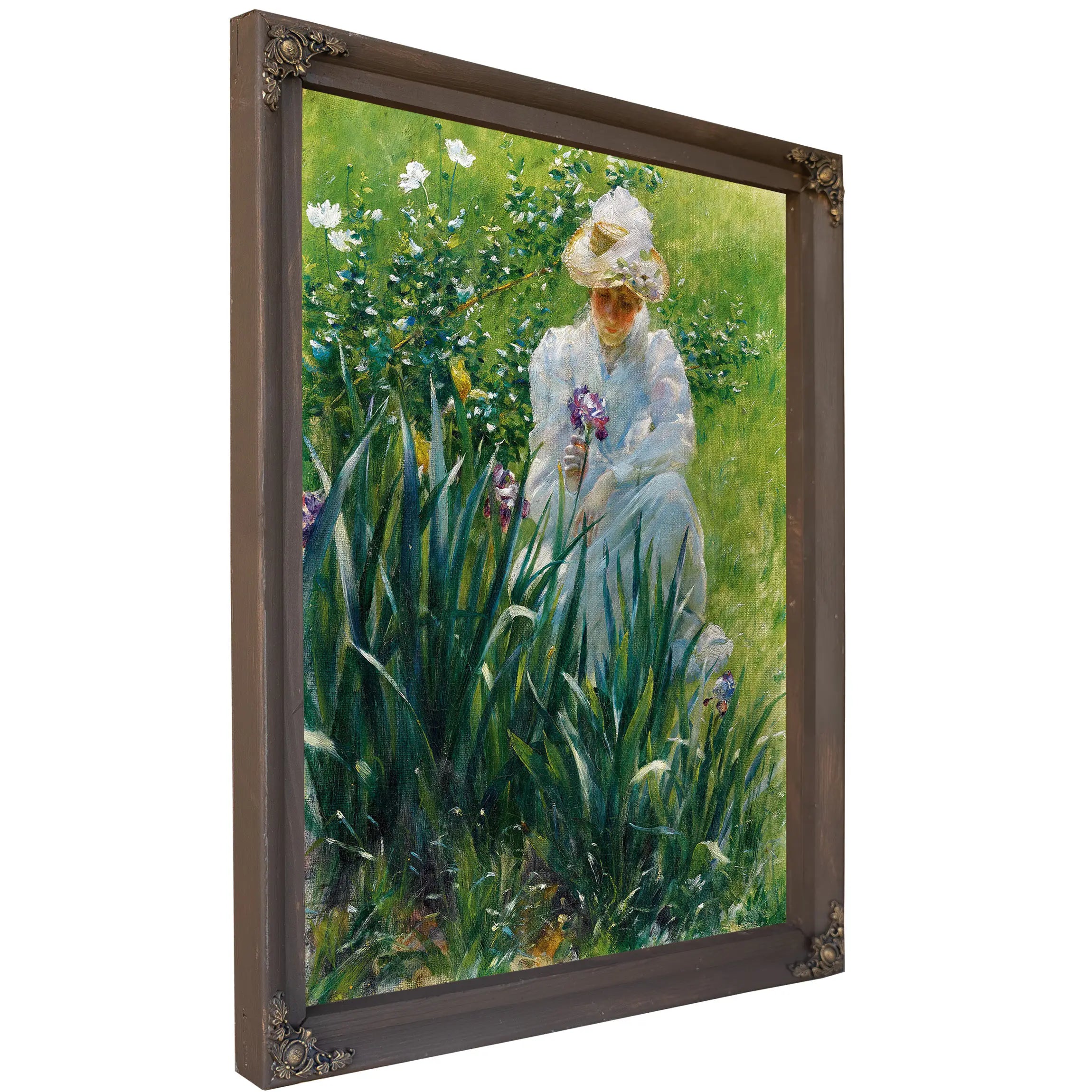 The Iris Bed (1891) by Charles Courtney Curran