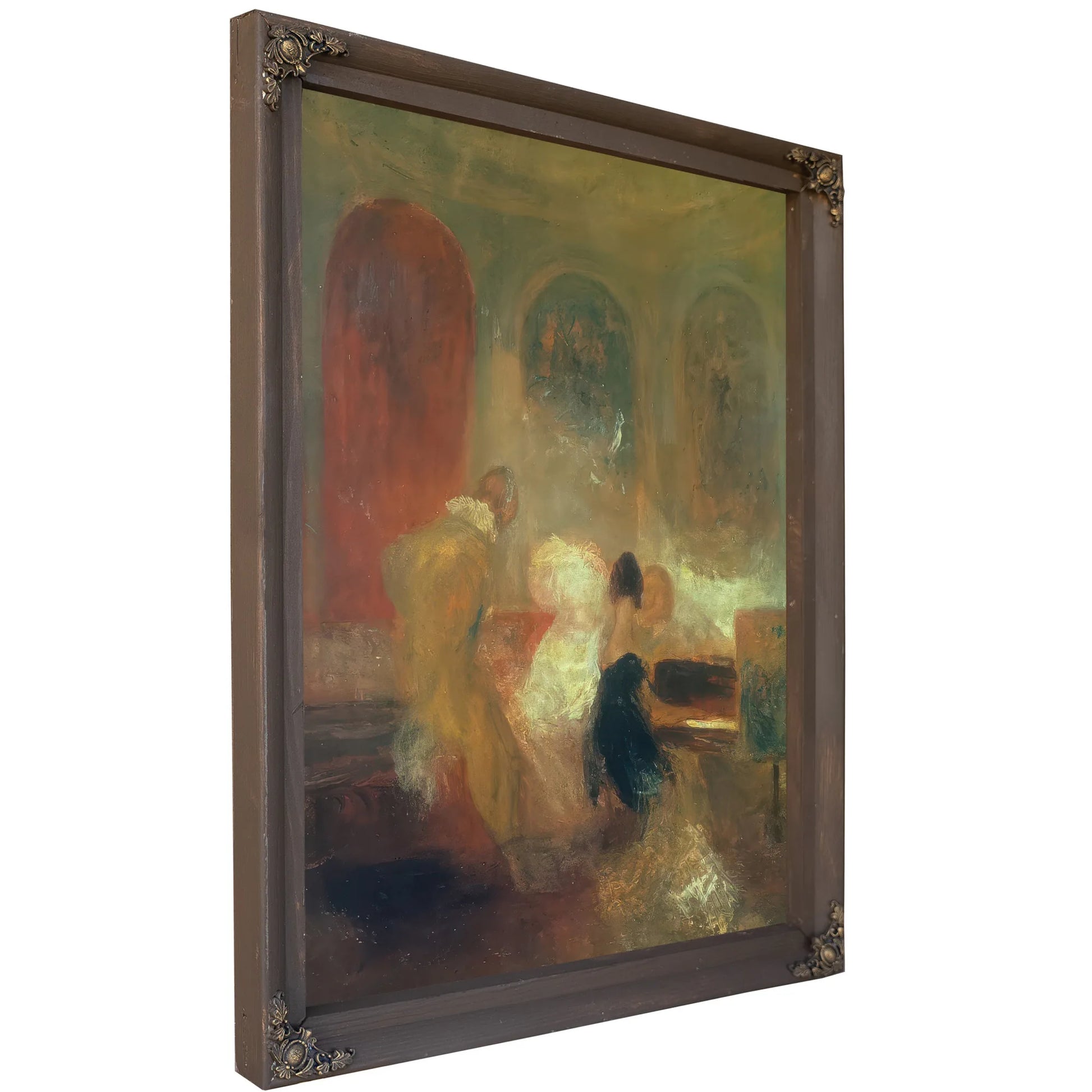Music Party East Cowes Castle By Jwm Turner Fine Art Print